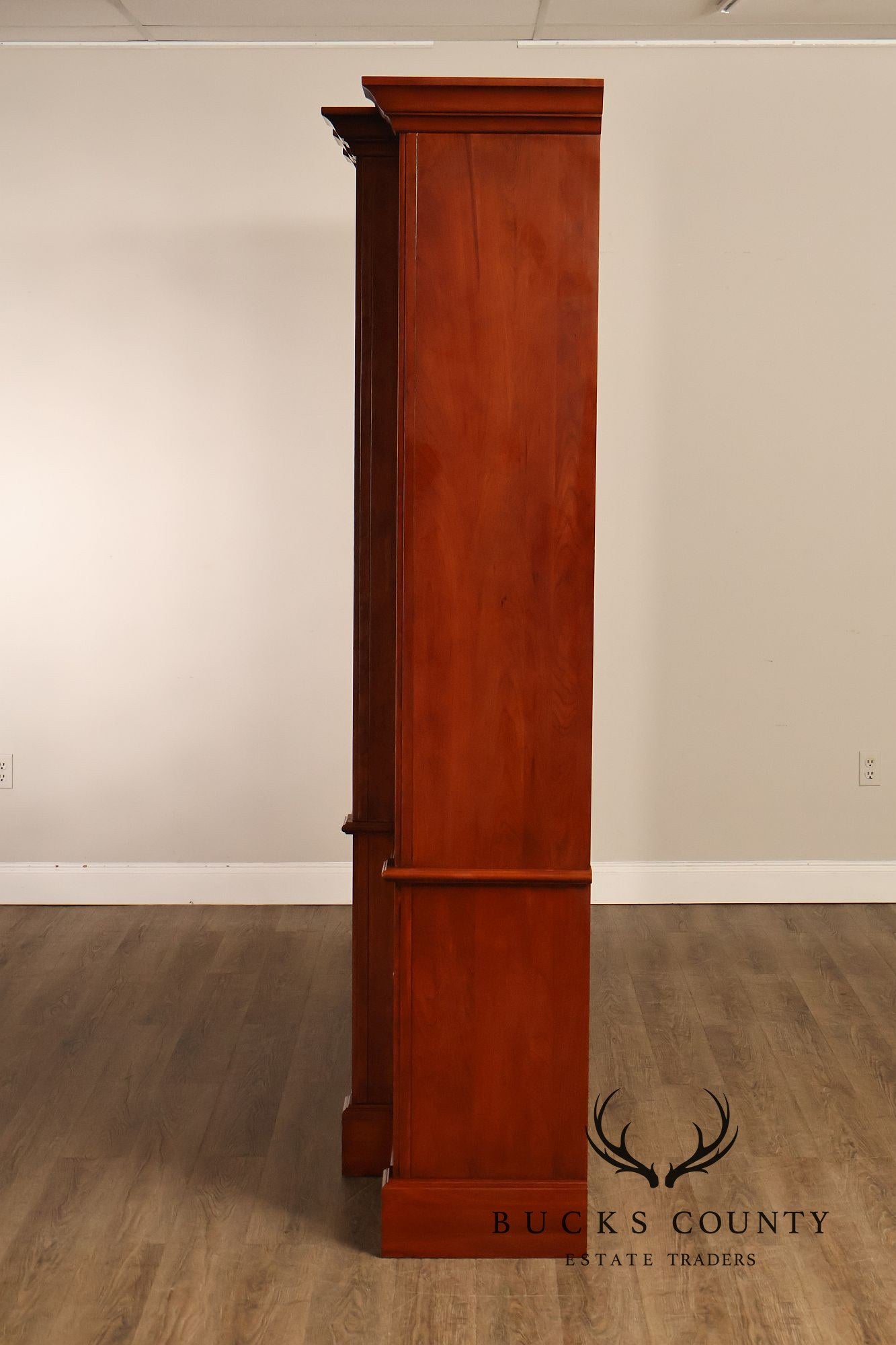 Harden Chippendale Style Cherry Library Bookcase