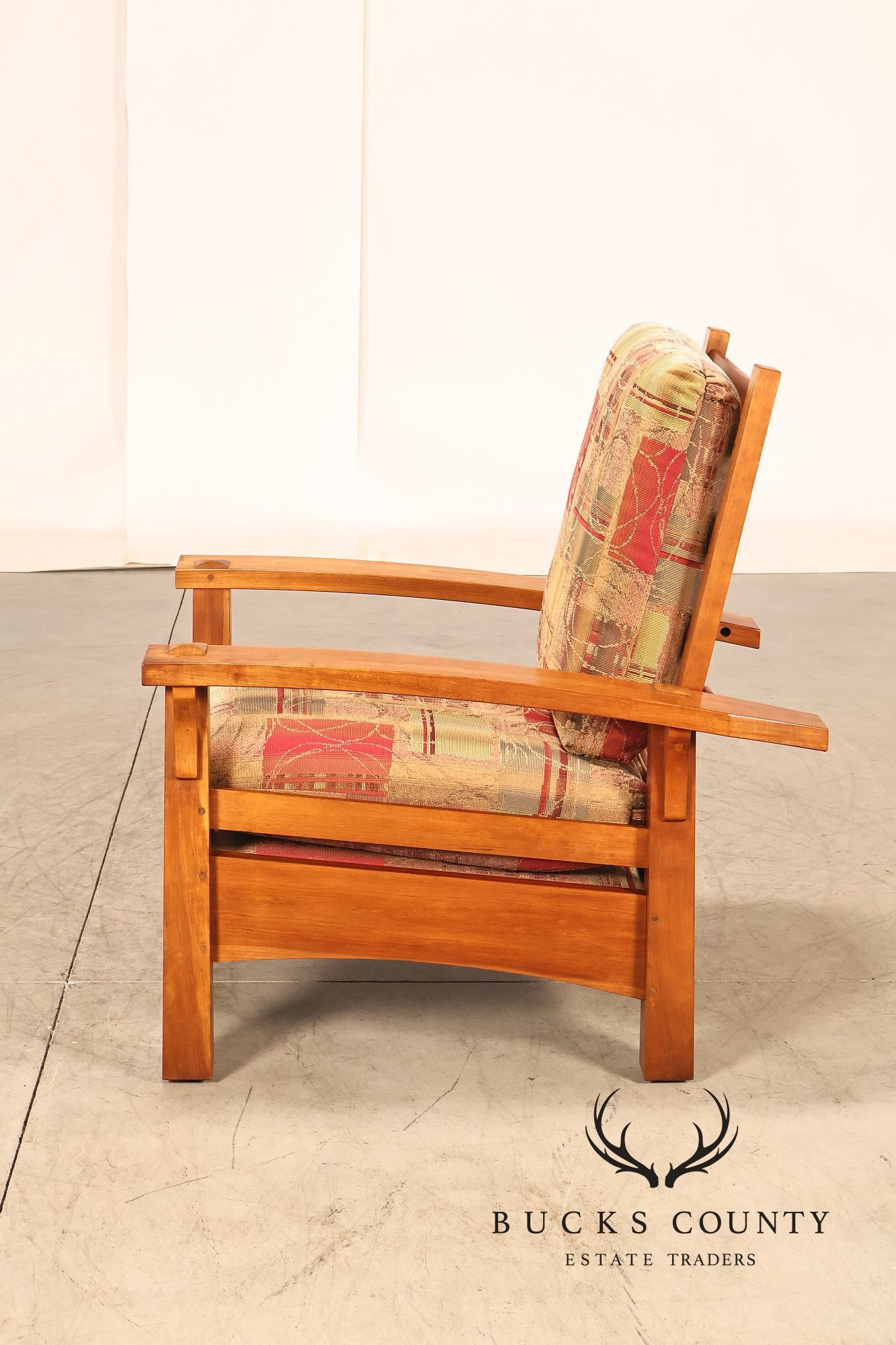 Stickley Mission Collection Cherry "Gus" Morris Chair