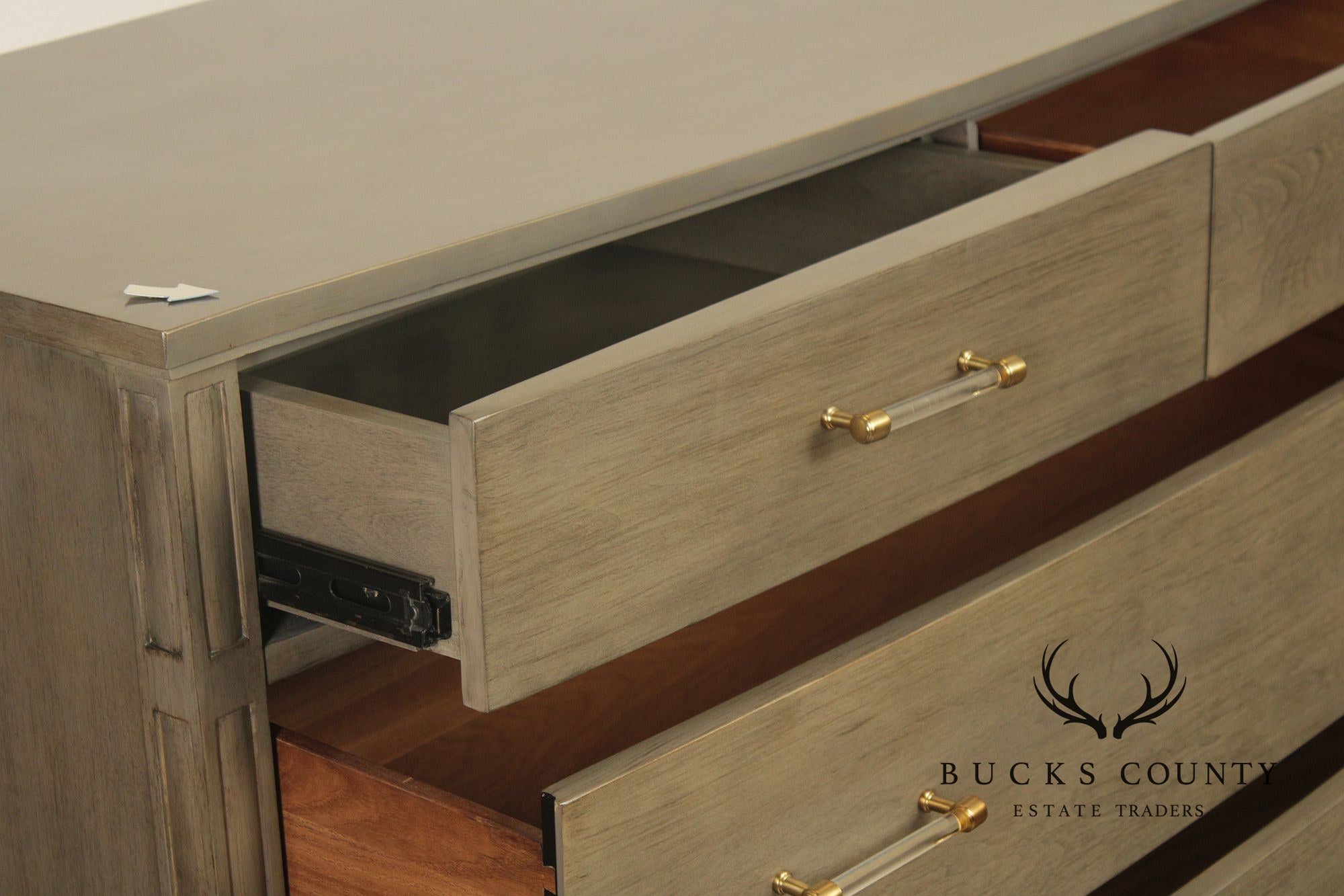 Stanley Furniture Mulholland Collection Gray Media Chest