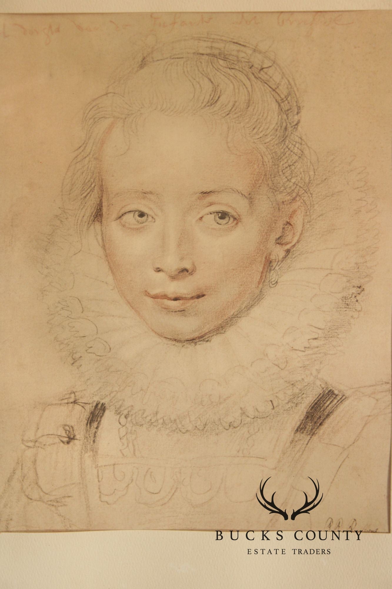 Peter Paul Rubens Framed Print, 'Portrait of Lady-in-Waiting to the Infanta Isabella'