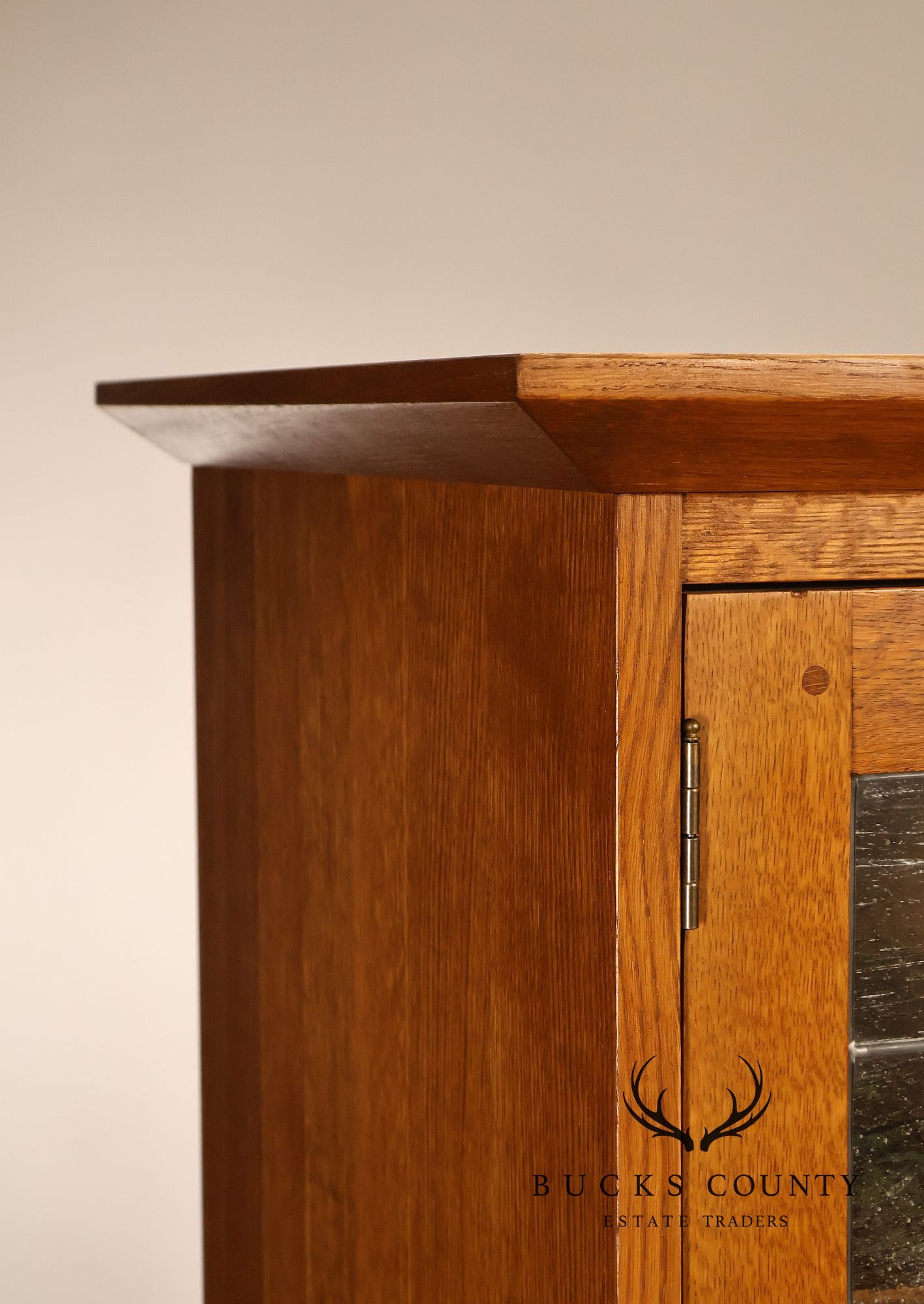 Stickley Harvey Ellis Oak Storage Or Entertainment Armoire