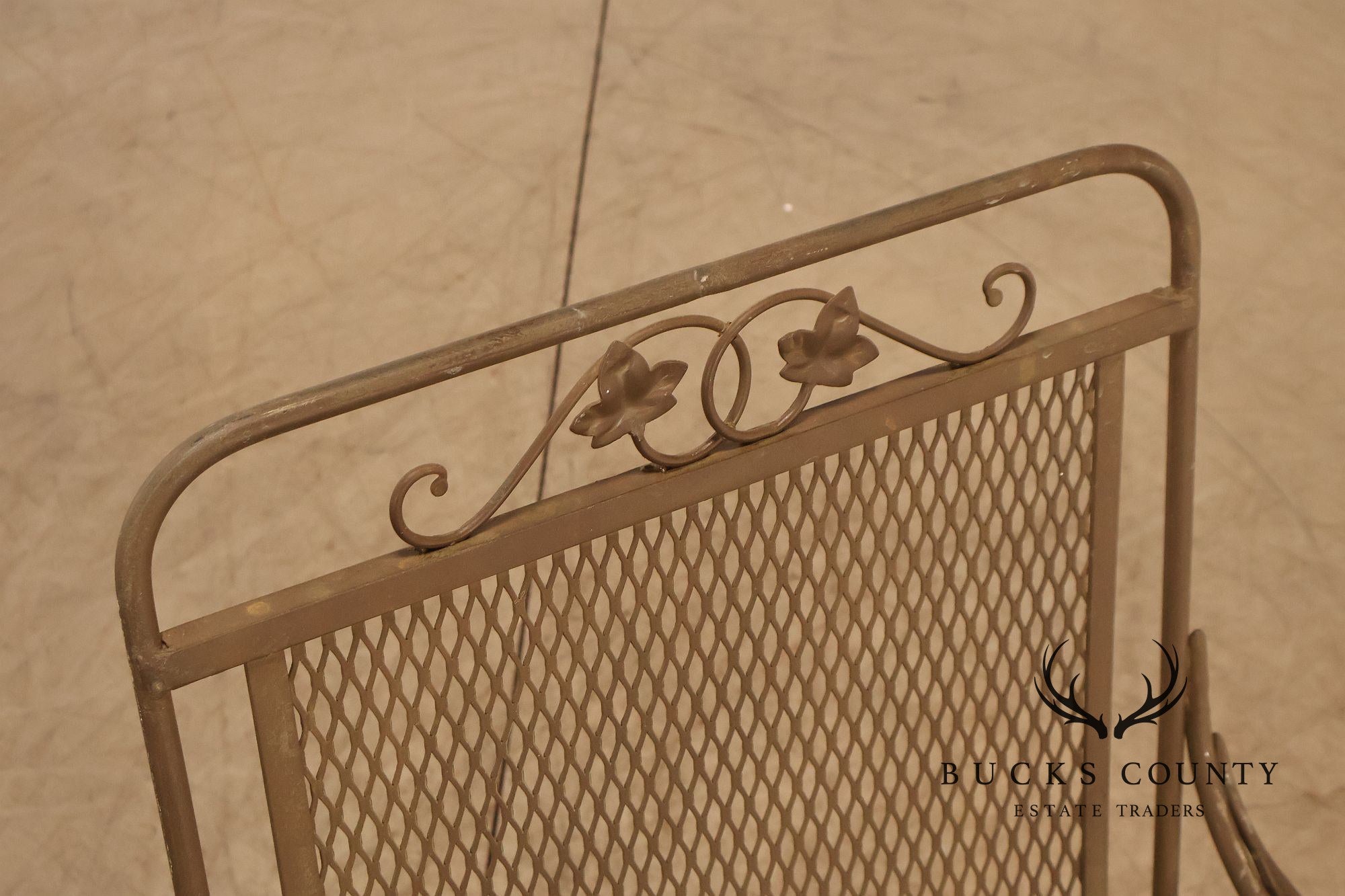 Vintage Salterini Wrought Iron 6 Piece Patio Set