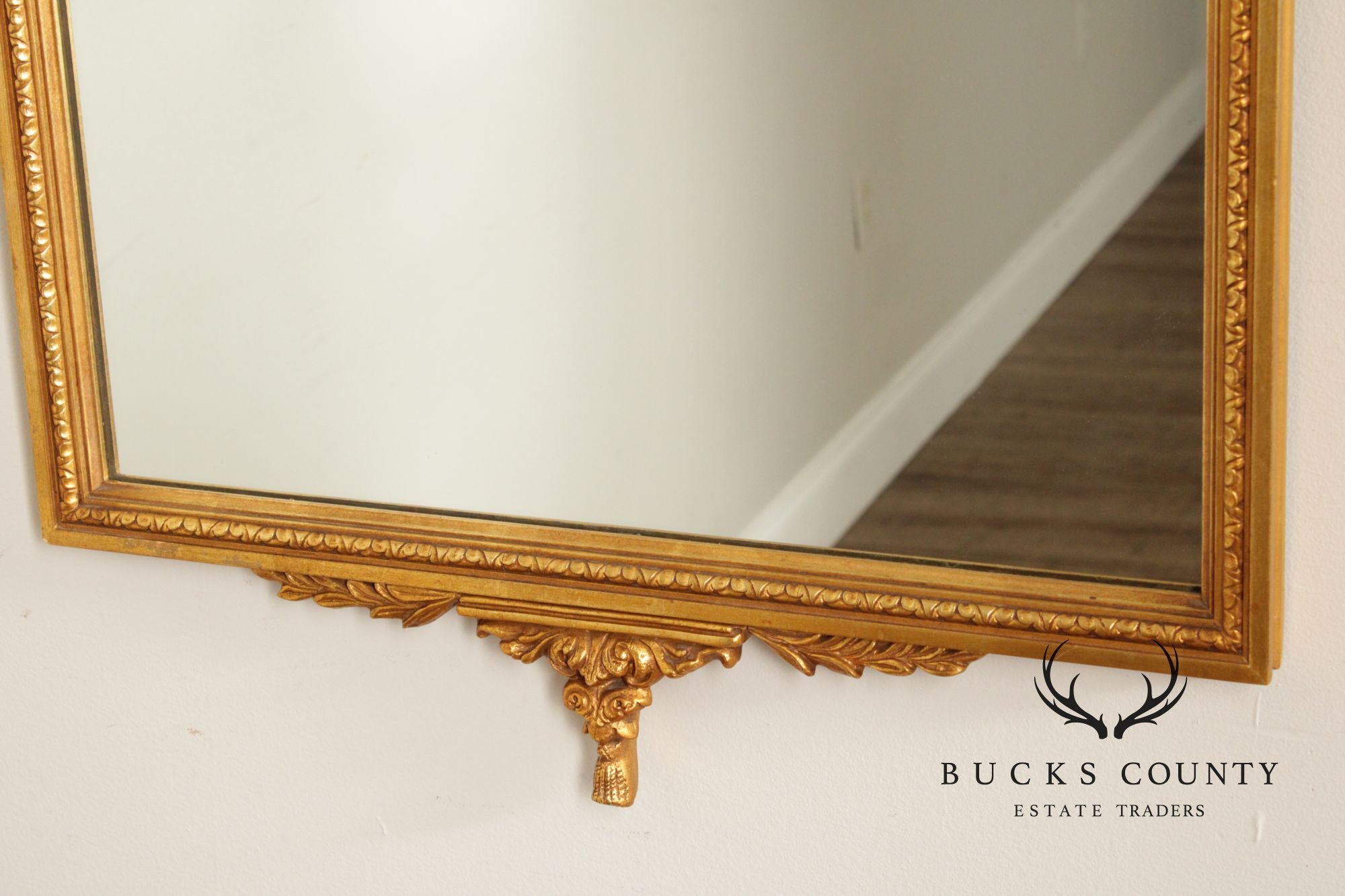 Adam Style Giltwood Wall Mirror