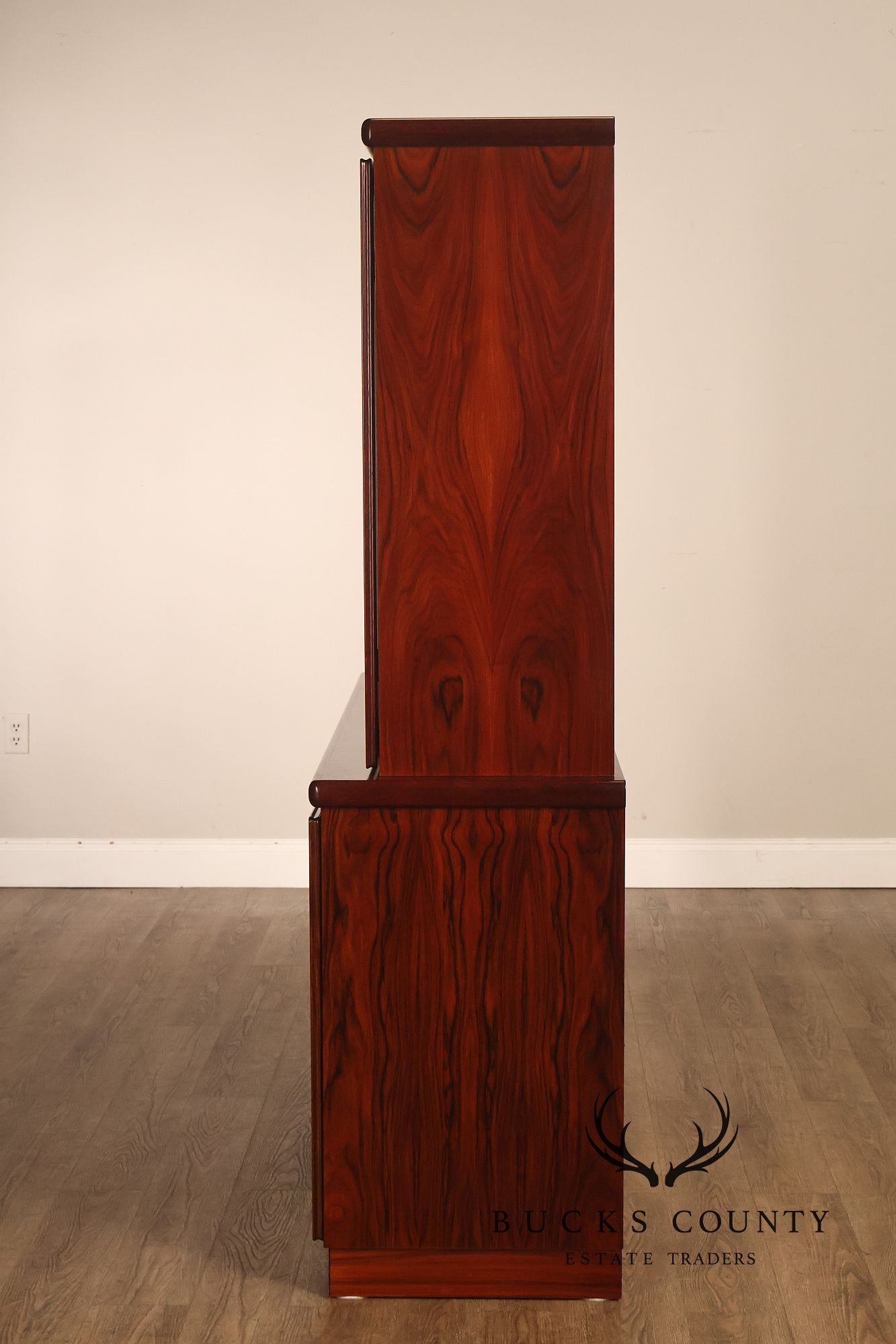 Skovby Danish Modern Rosewood Display China Cabinet