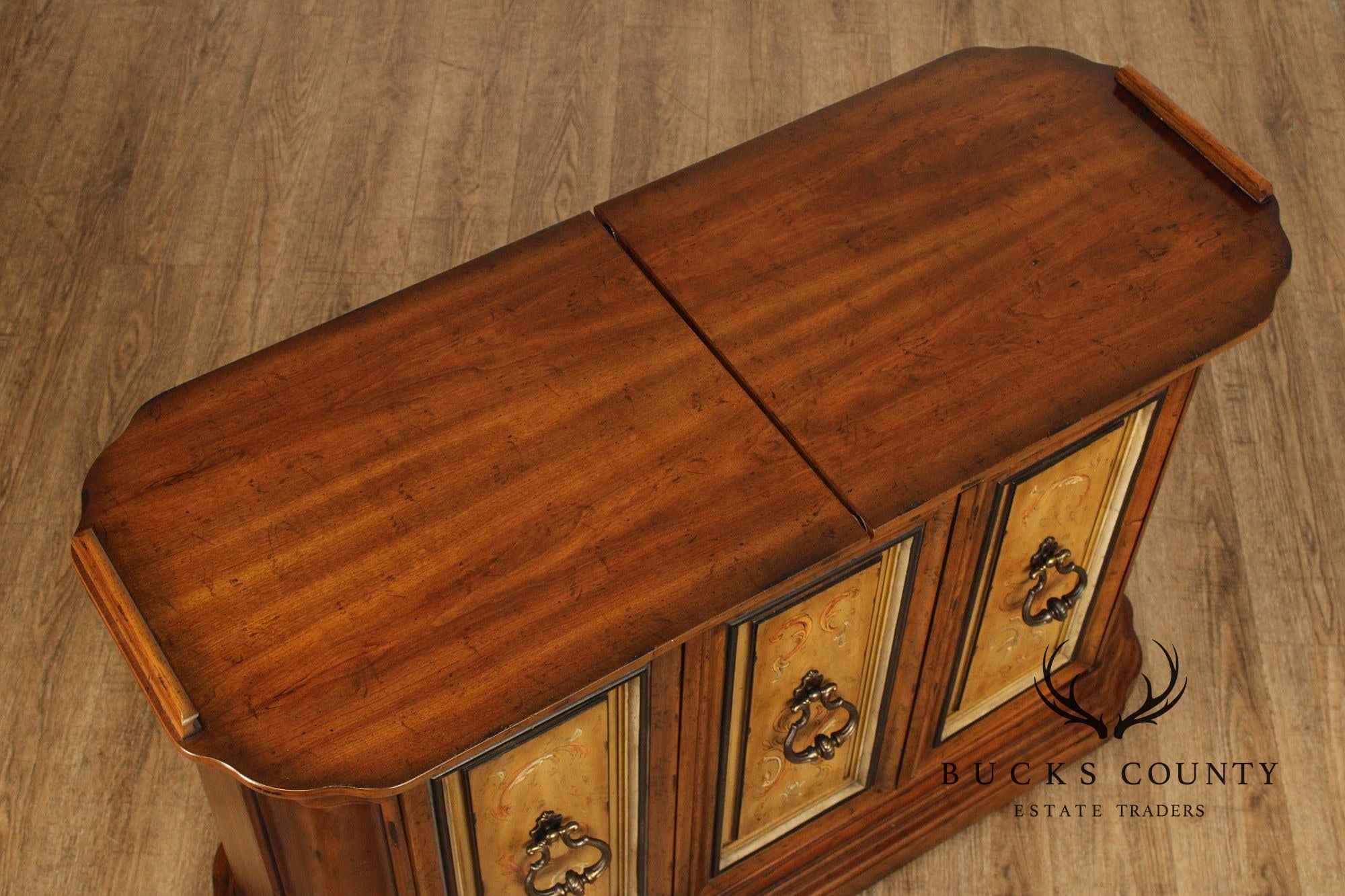 Heritage 'Grand Tour' Walnut Slide Top Server