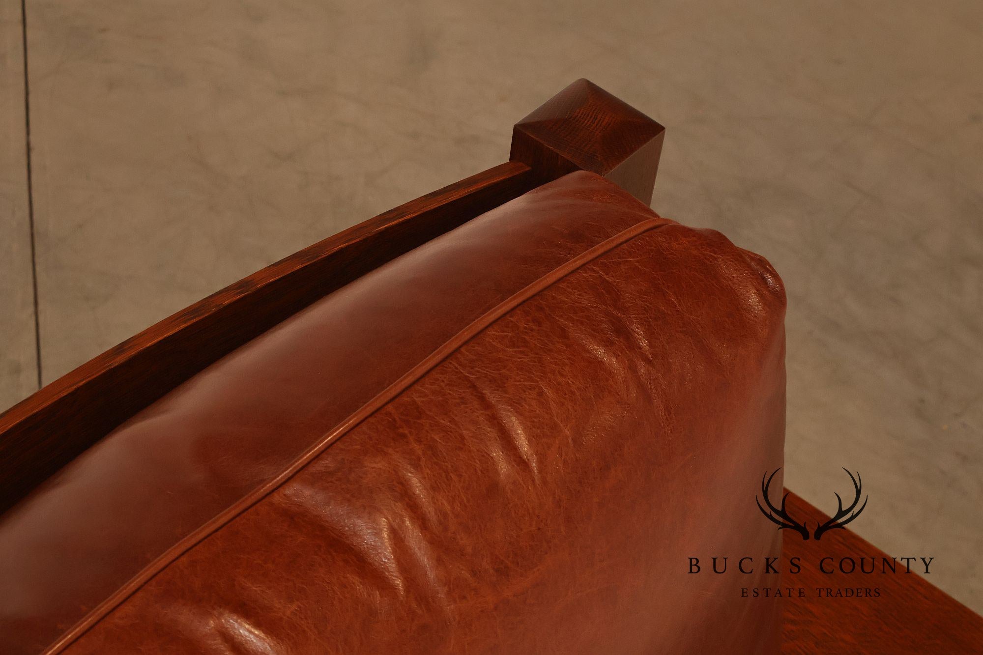Stickley Mission Collection 25th Anniversary Limited Edition Dalai Lama Eastwood Chair & Ottoman No. 45/100