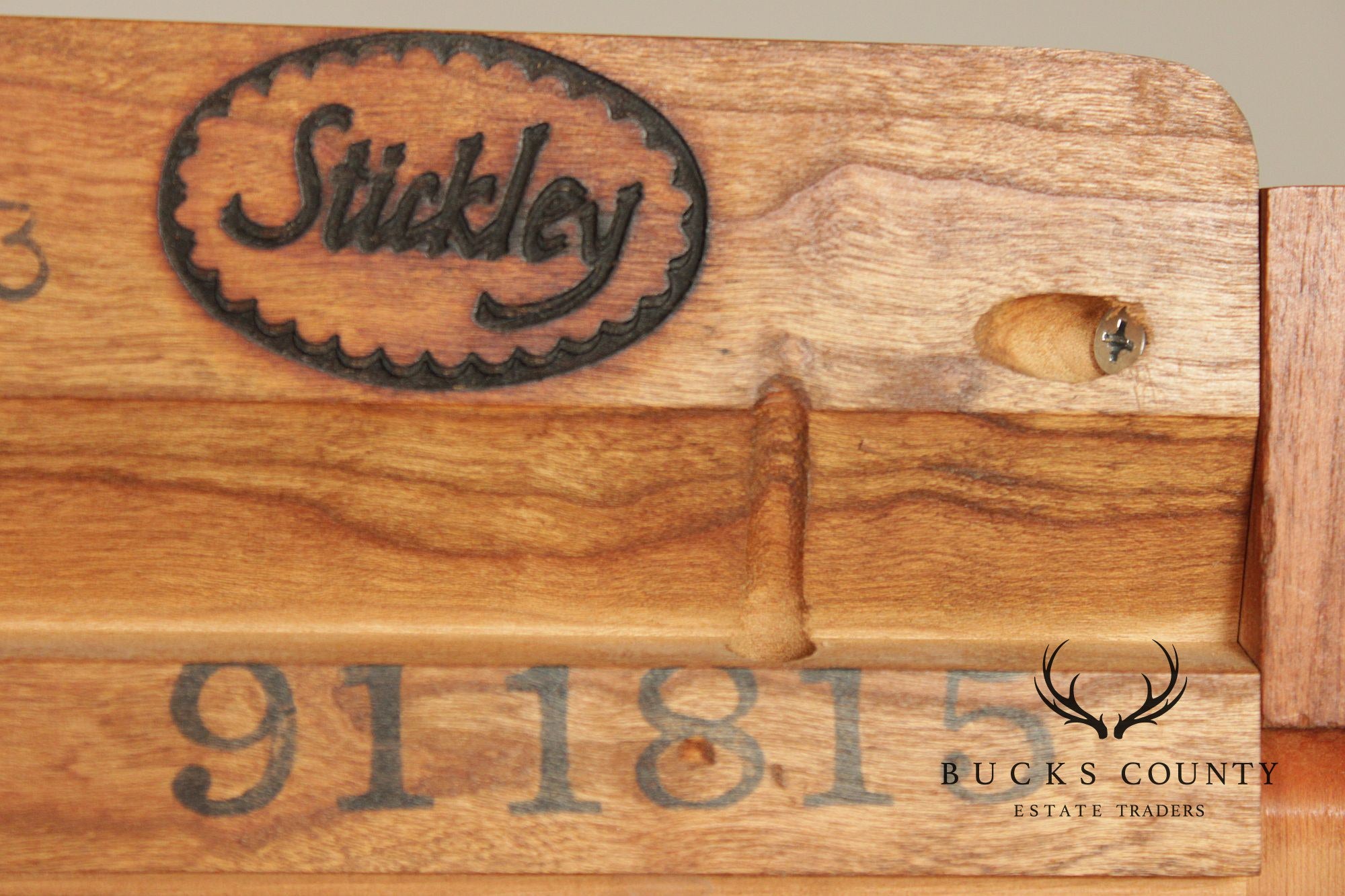 Stickley Mission Collection Cherry Lighted Display Cabinet