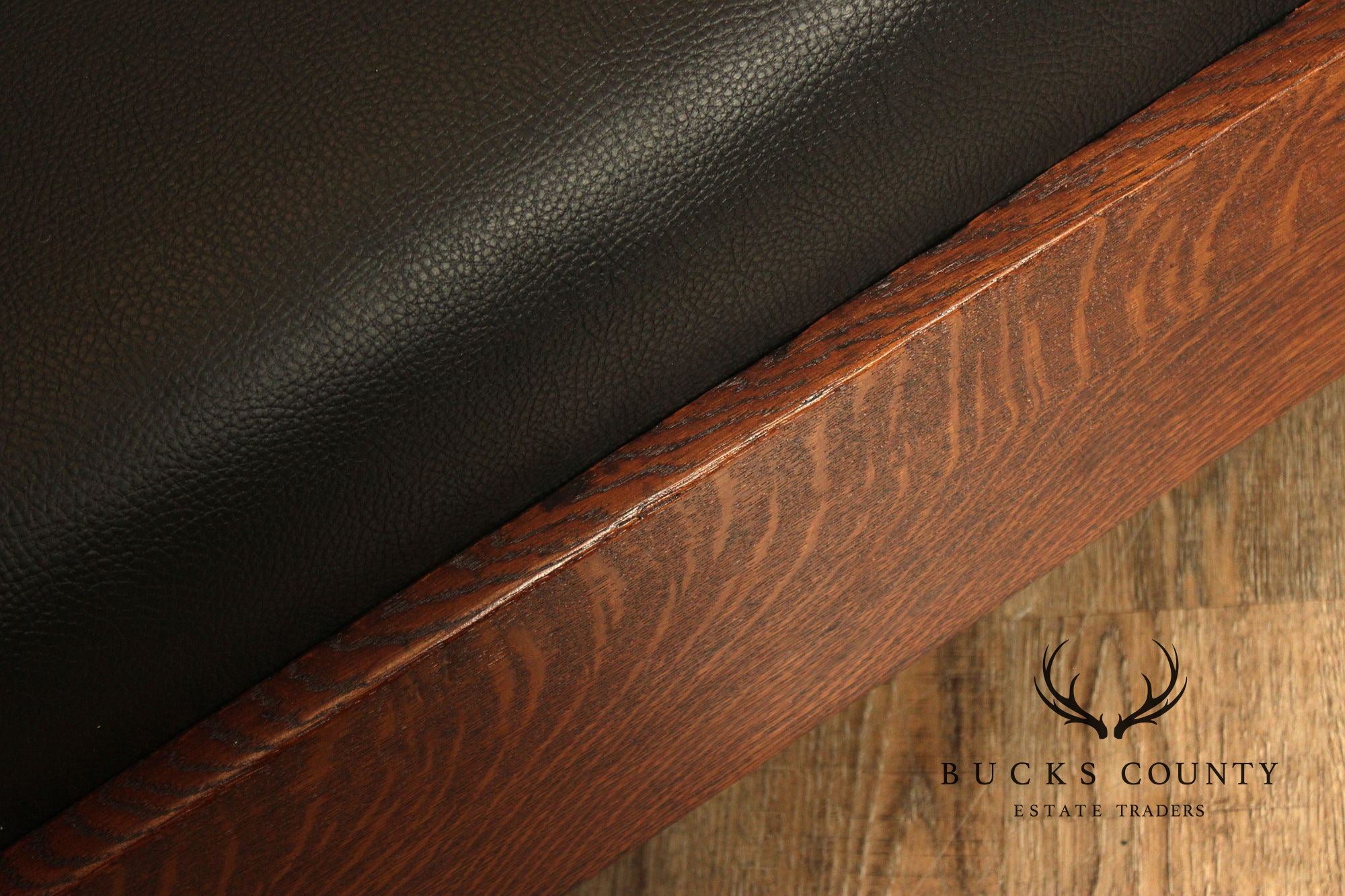 Lifetime Furniture Antique Mission Oak Sofa Settle