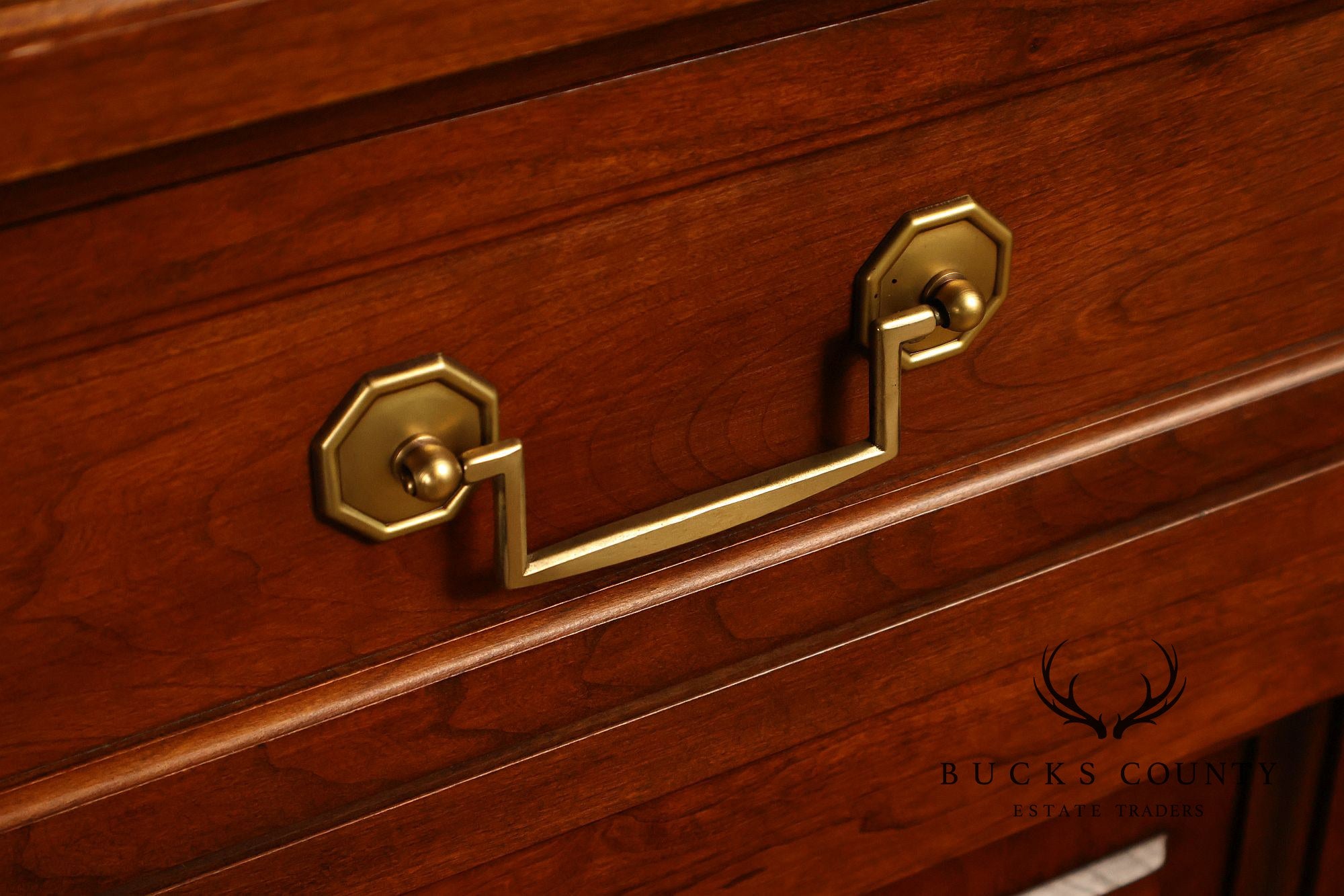 Stickley Directoire Style Cherry Four-Door Buffet Sideboard