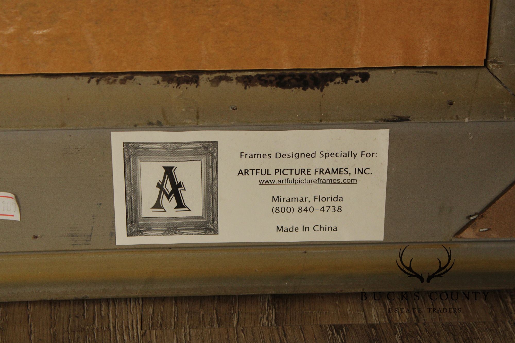 Salvador Dalí Framed Lithograph, 'Cheval De La Mort'