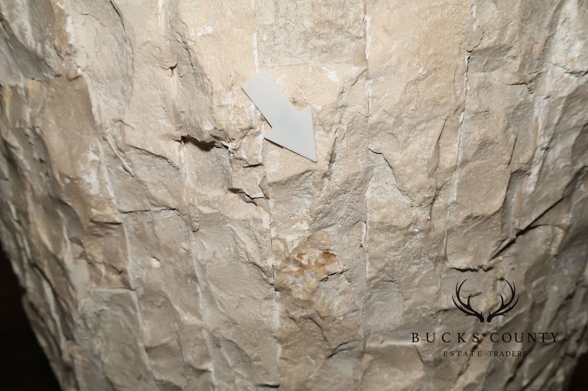 Contemporary Tessellated Stone Floor Vase