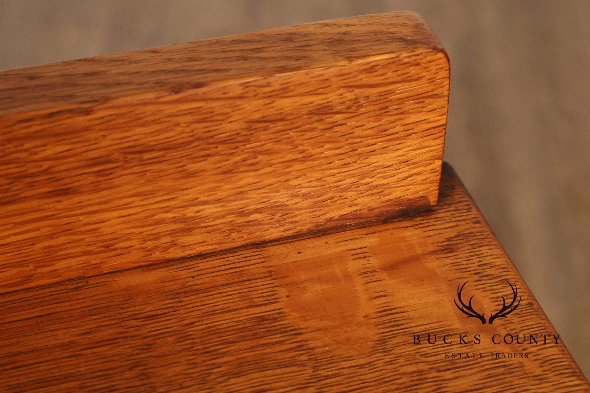 Antique Limbert Arts And Crafts Quarter Sawn Oak Server or Console Table