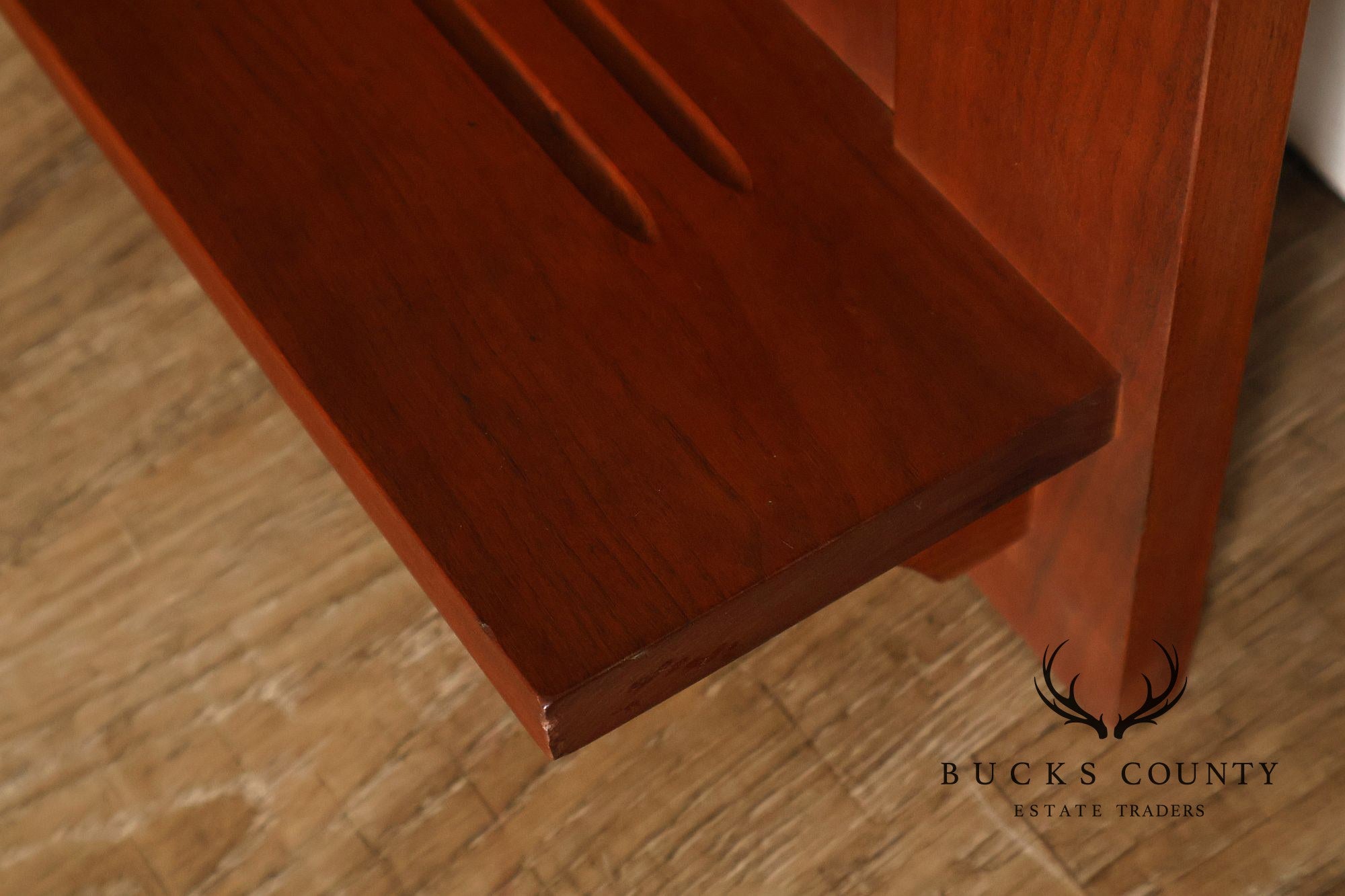 Stickley Mission Collection Cherry Plate Rack