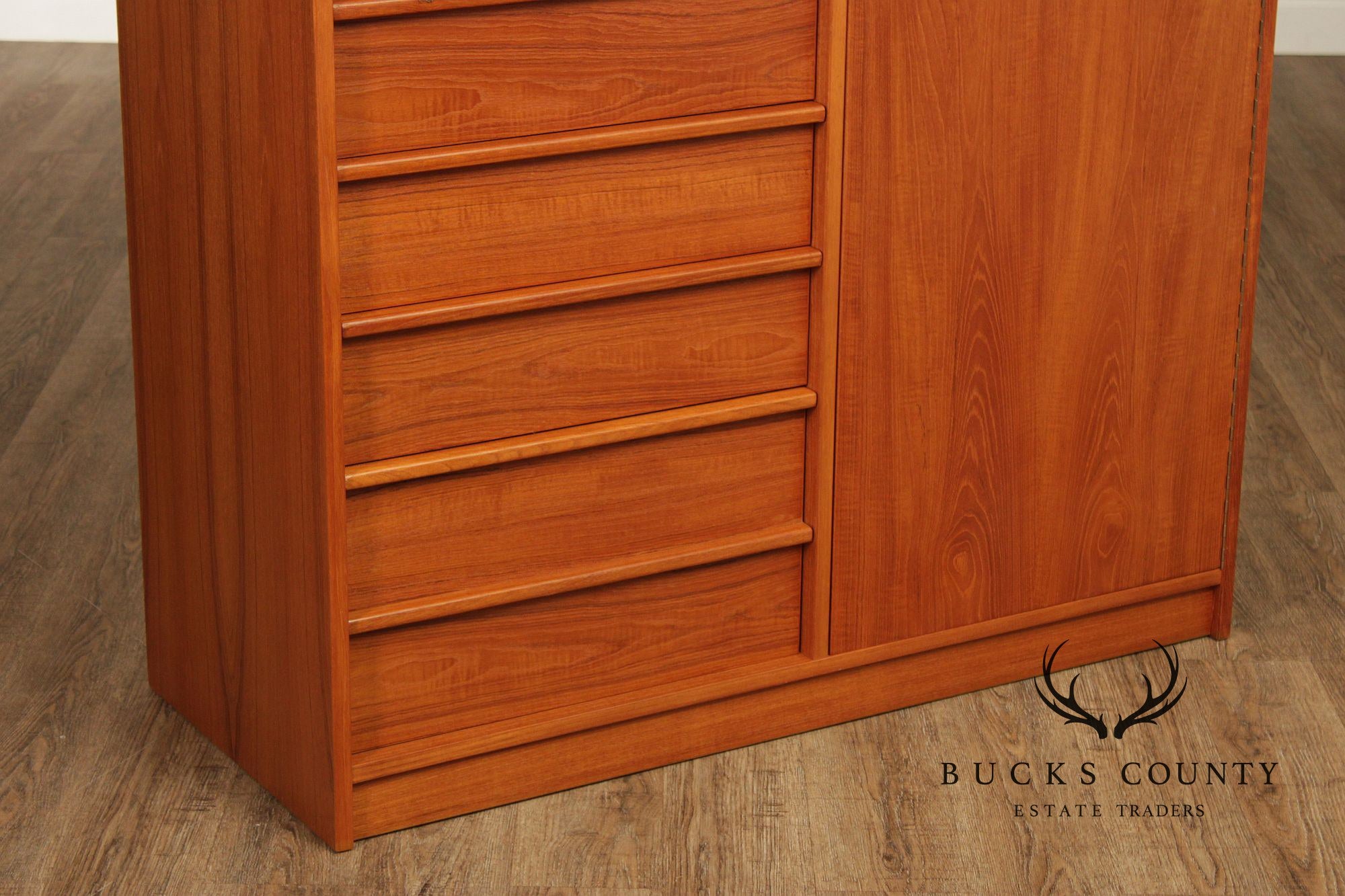 Schreibers Mobelfabrik Danish Modern Teak Chifferobe