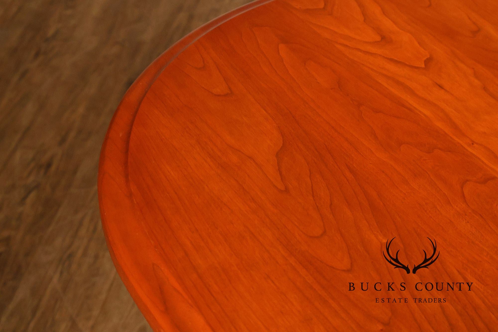 Amish Made Cherry Dining Table With Four Leaves