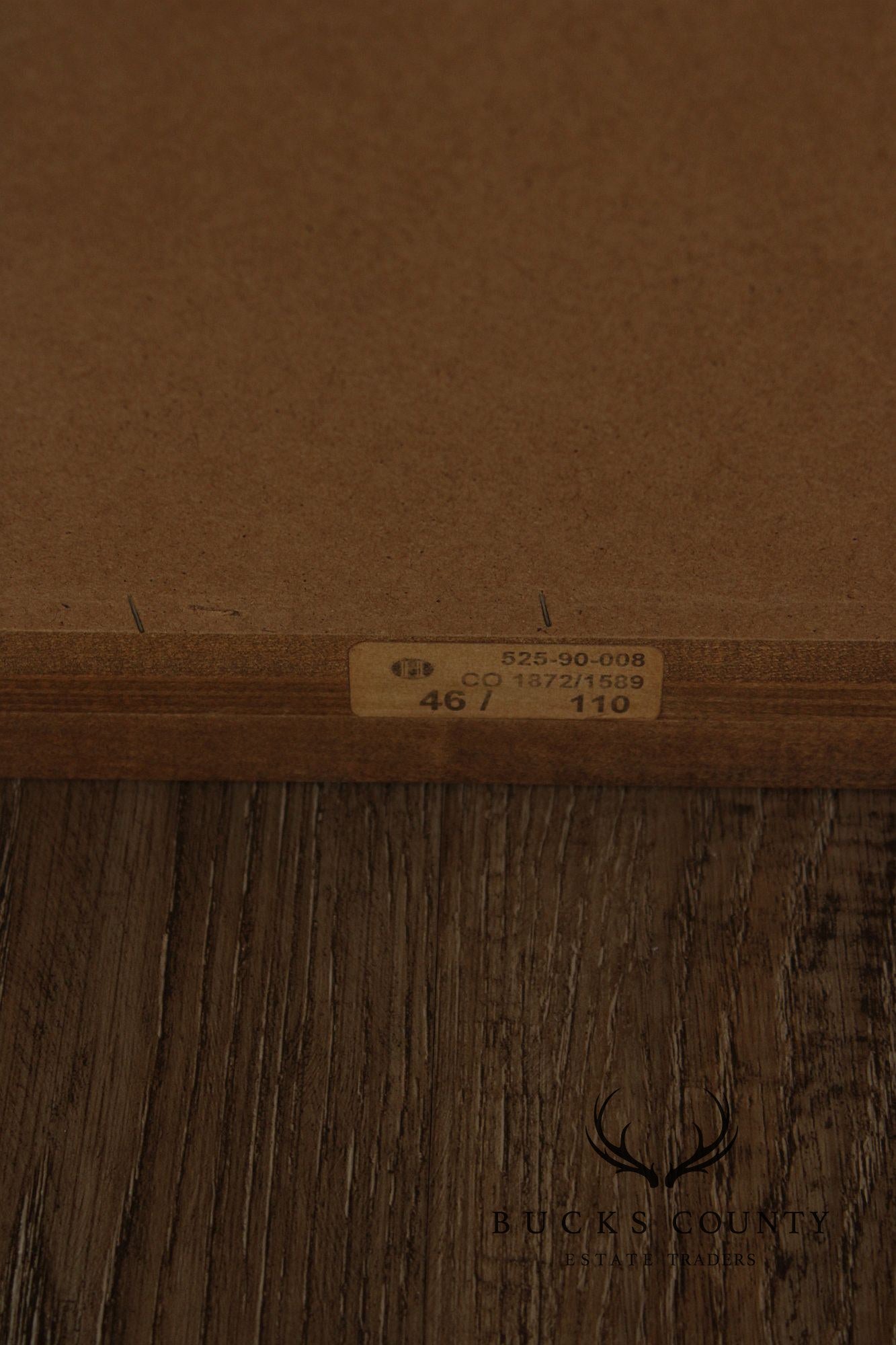 Durham furniture Savile Row Landscape Maple Dresser Mirror