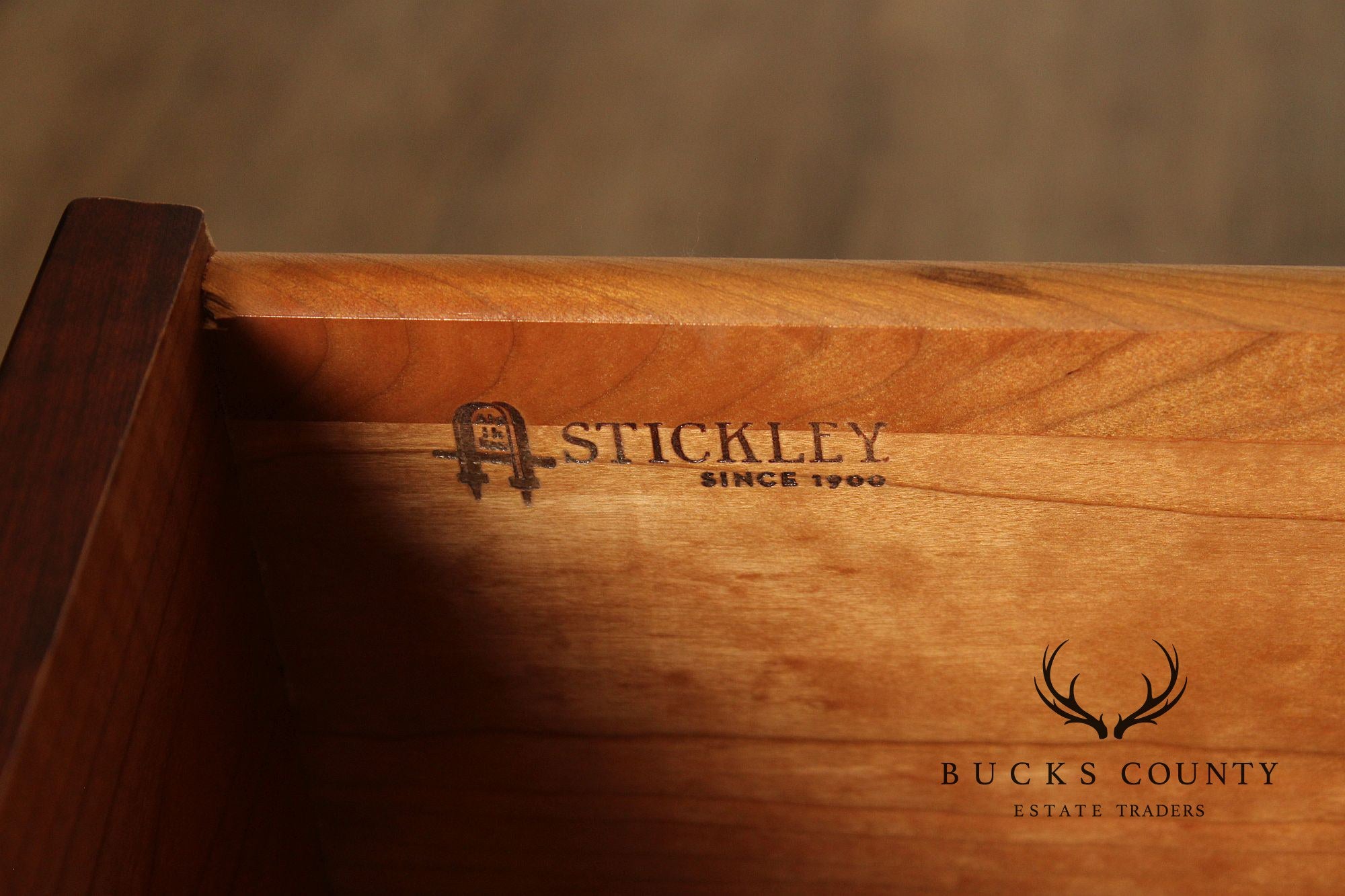 Pair Of Stickley Metropolitan Collection Cherry Nightstands