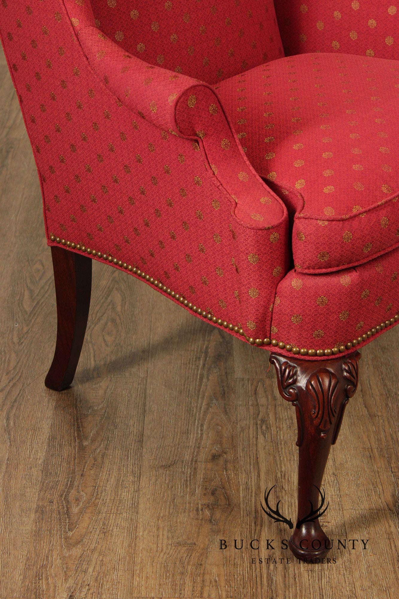 Hickory Chair 'Historical James River Plantations' Pair of Wing Chairs