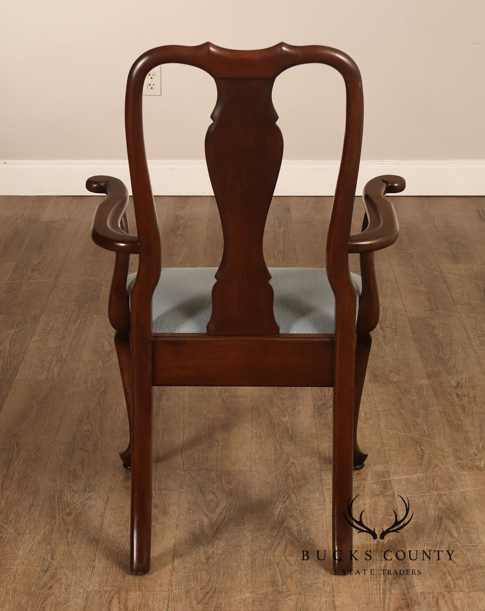 Ethan Allen Georgian Court Queen Anne Style Cherry Dining Armchair