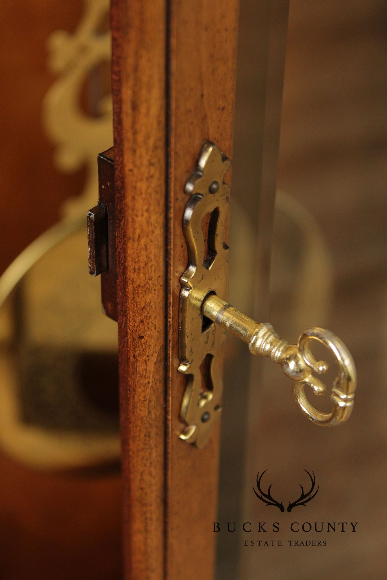 Howard Miller Georgian Style Walnut Grandfather Clock