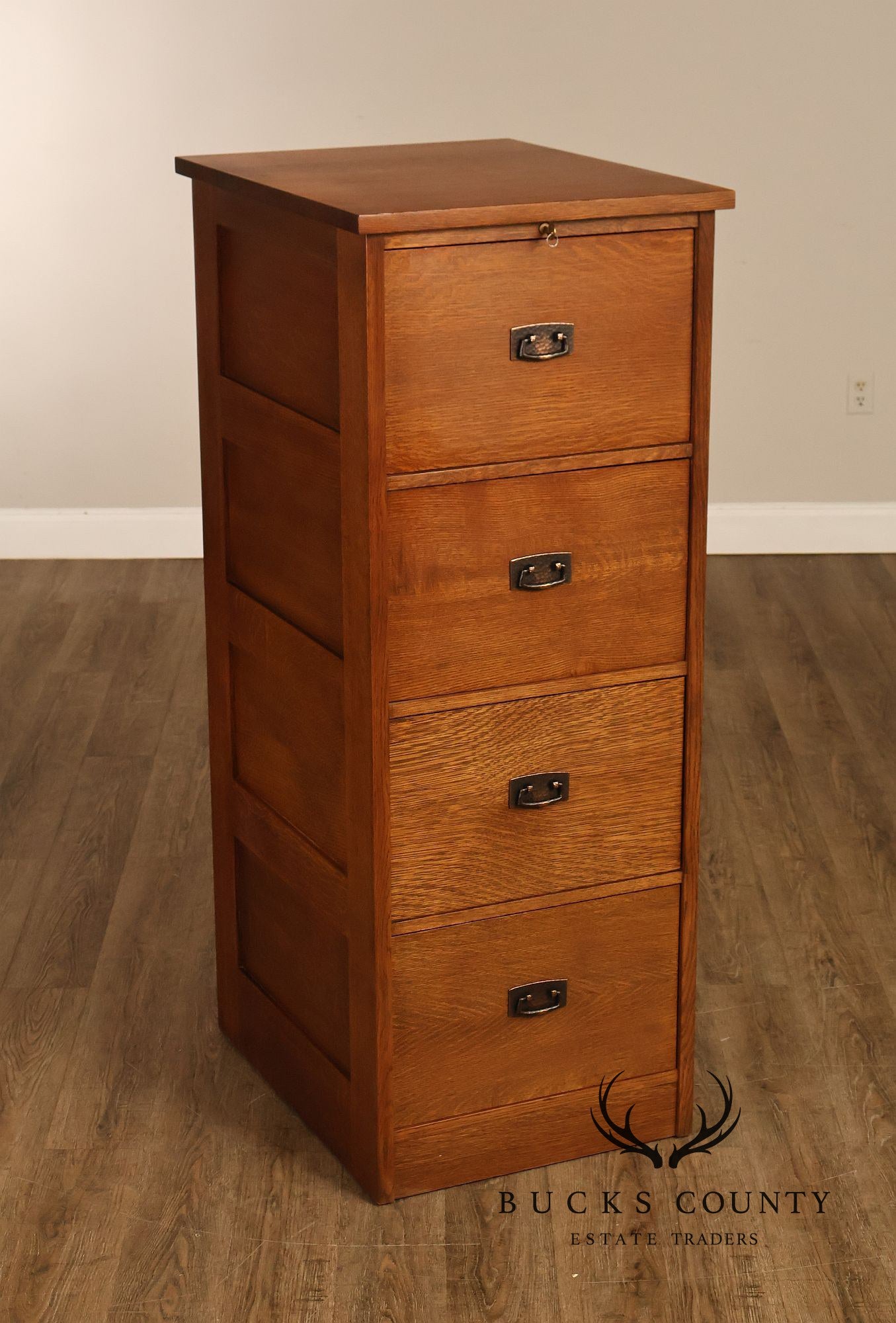 Stickley Mission Collection Oak Filing Cabinet