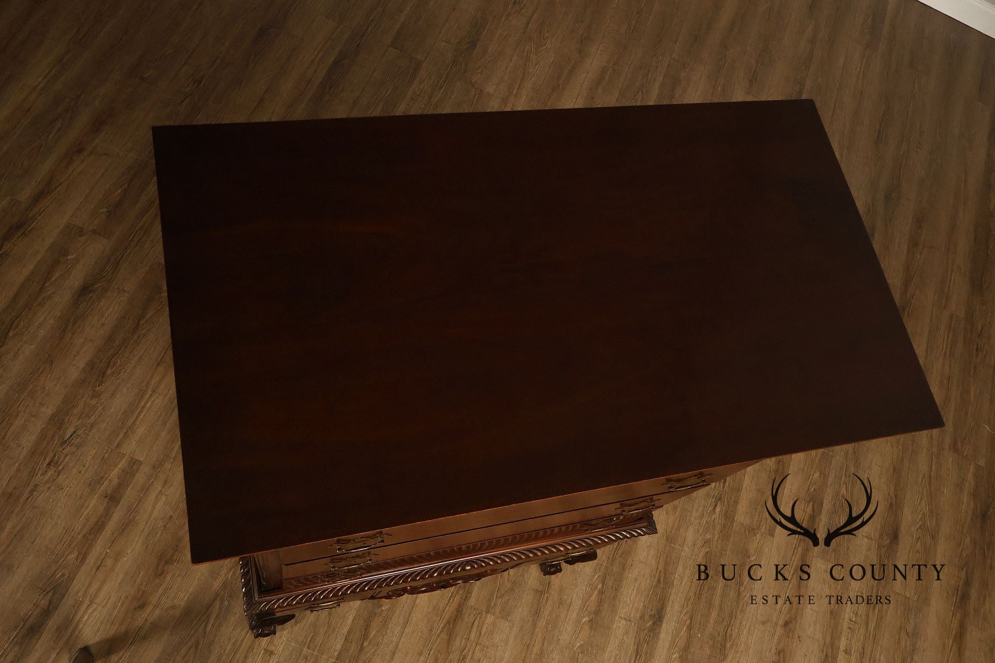 H. Feldenkreis Chippendale Style Mahogany Highboy