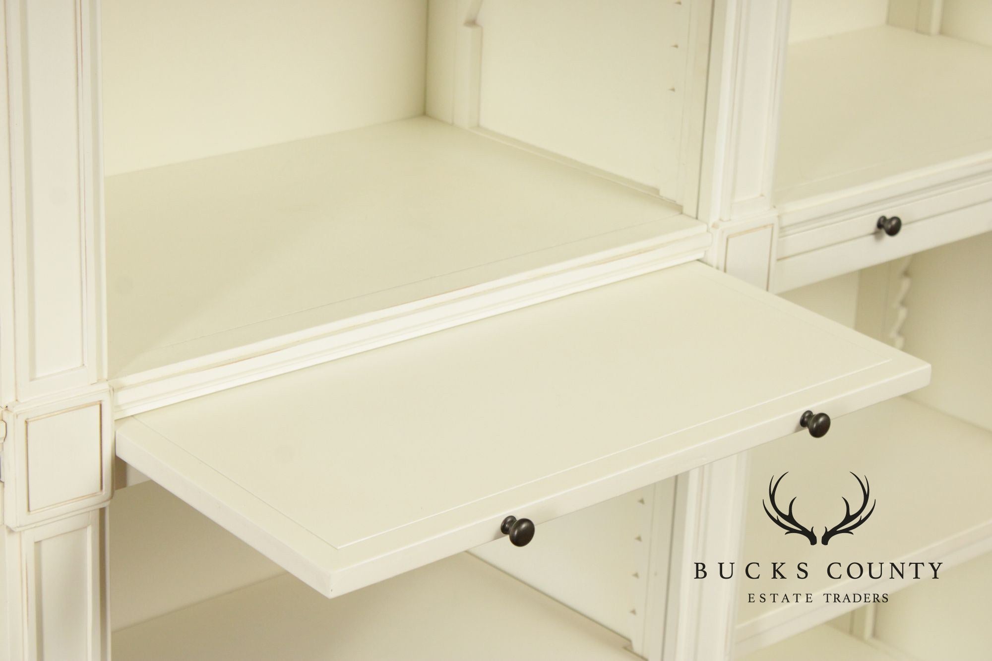 Large Painted Library Bookcase