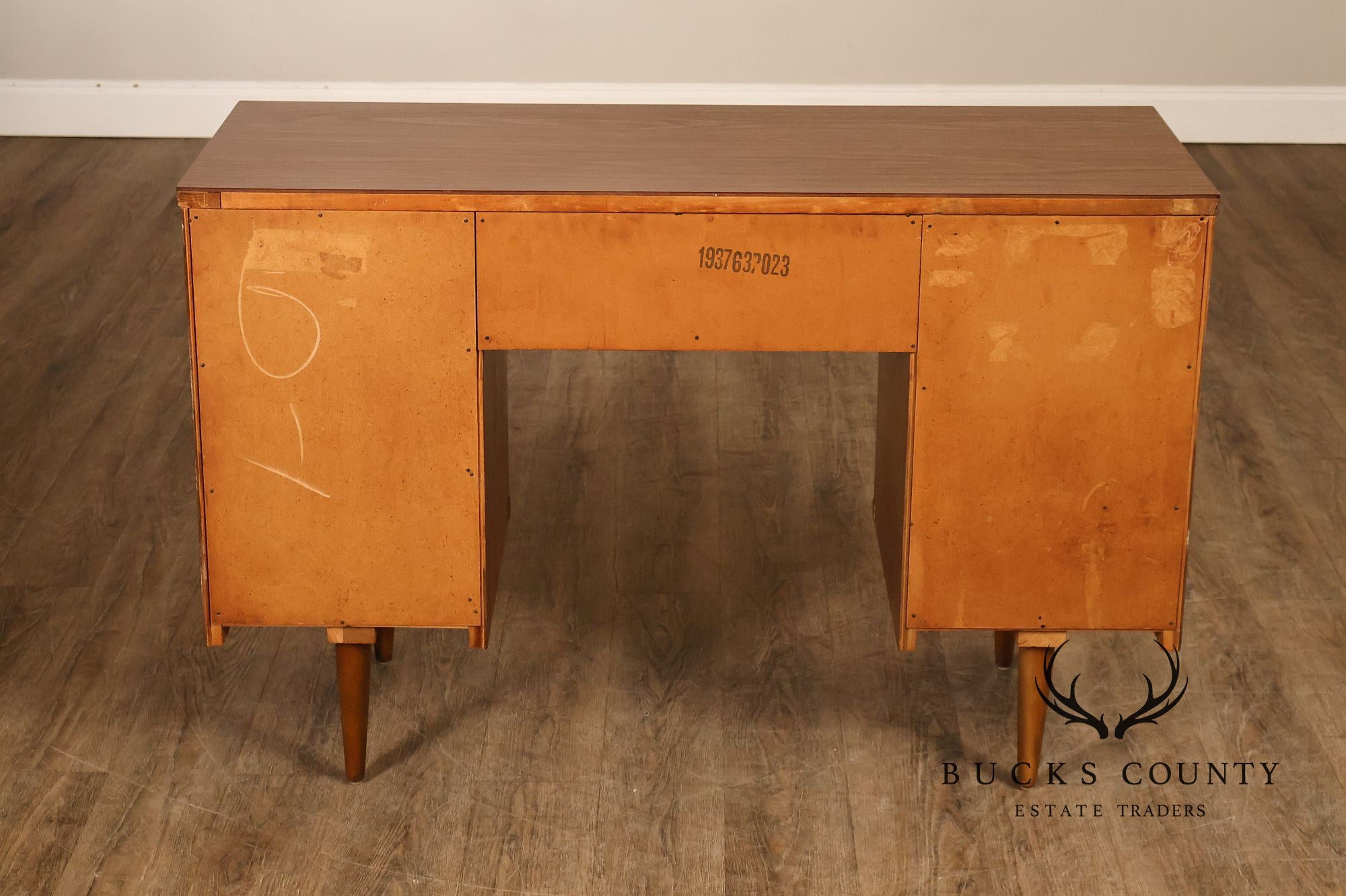 Johnson Carper Mid Century Modern Walnut Desk