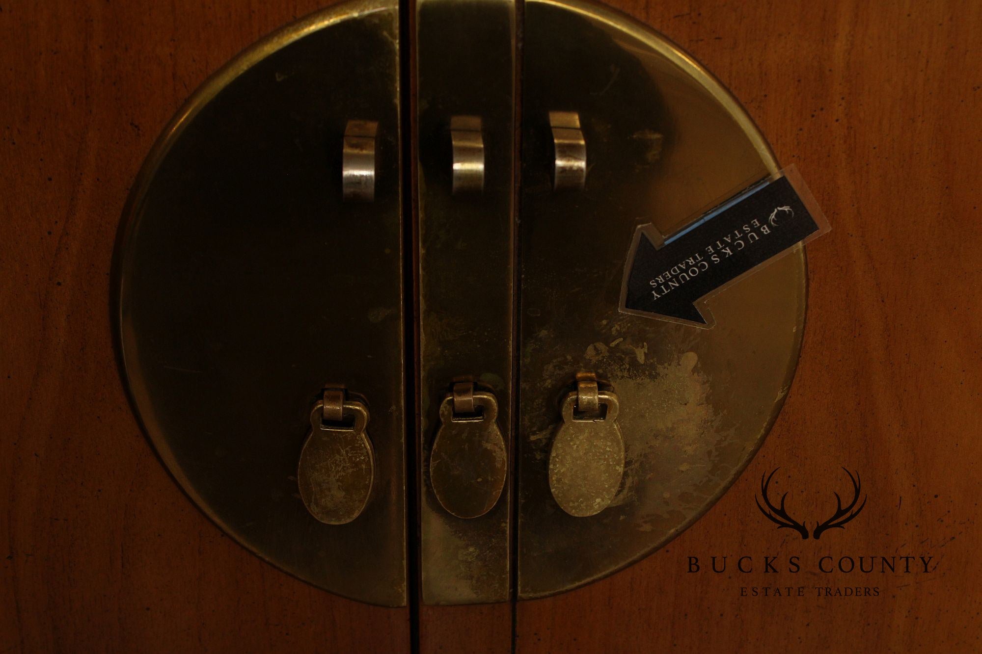 Baker Furniture Far East Collection Tall Armoire Cabinet