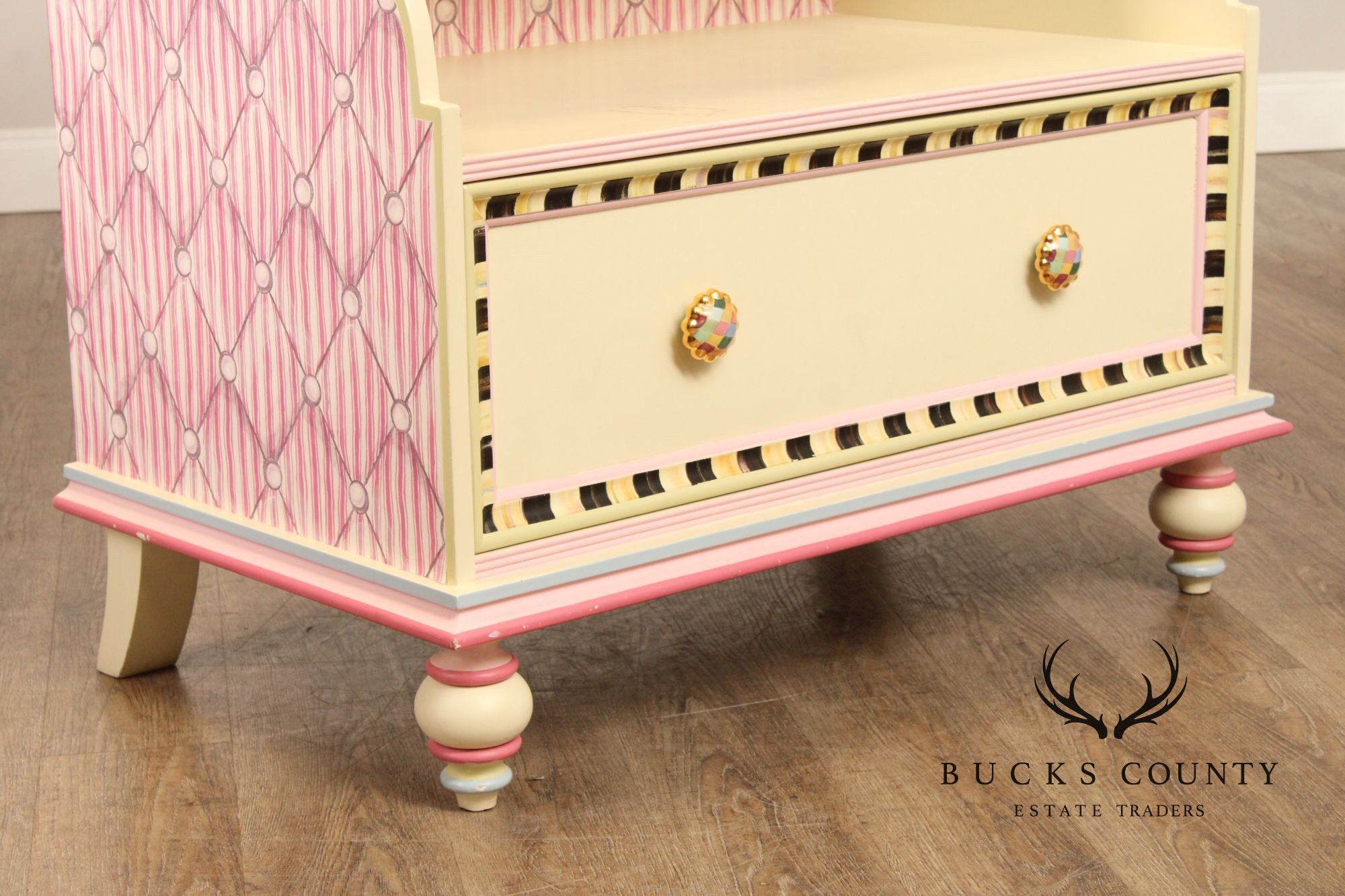 Mackenzie Childs 'Rosie Sweet' Open Bookshelf