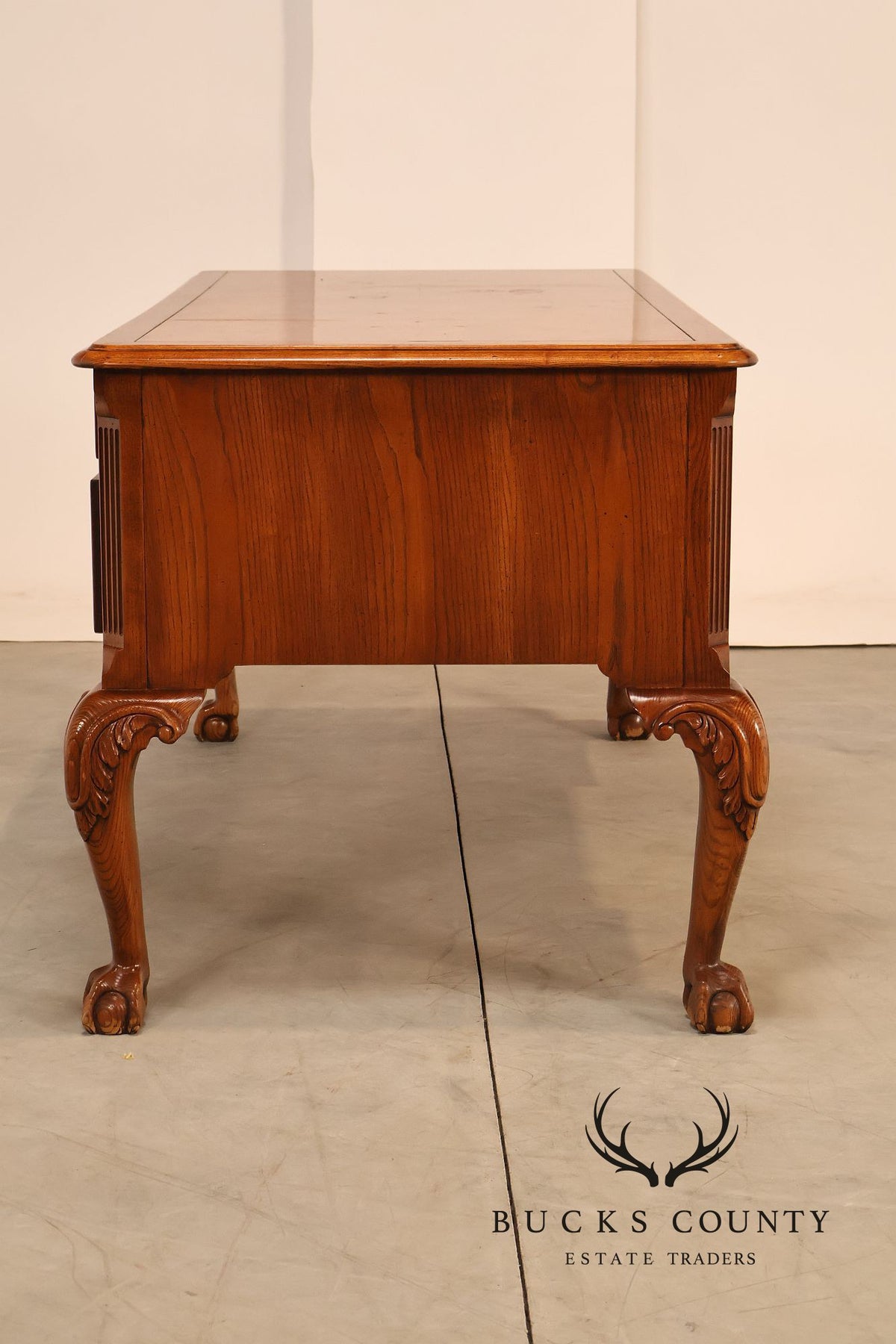 Hekman Georgian Style Oak Writing Desk