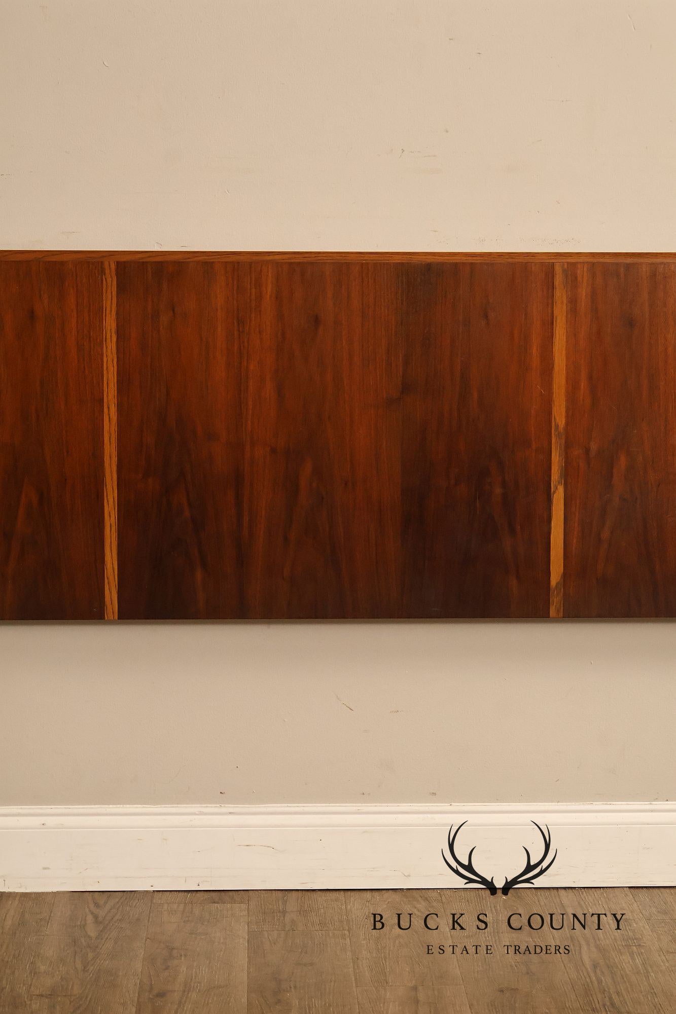 Lane Mid-Century Modern Walnut King Headboard