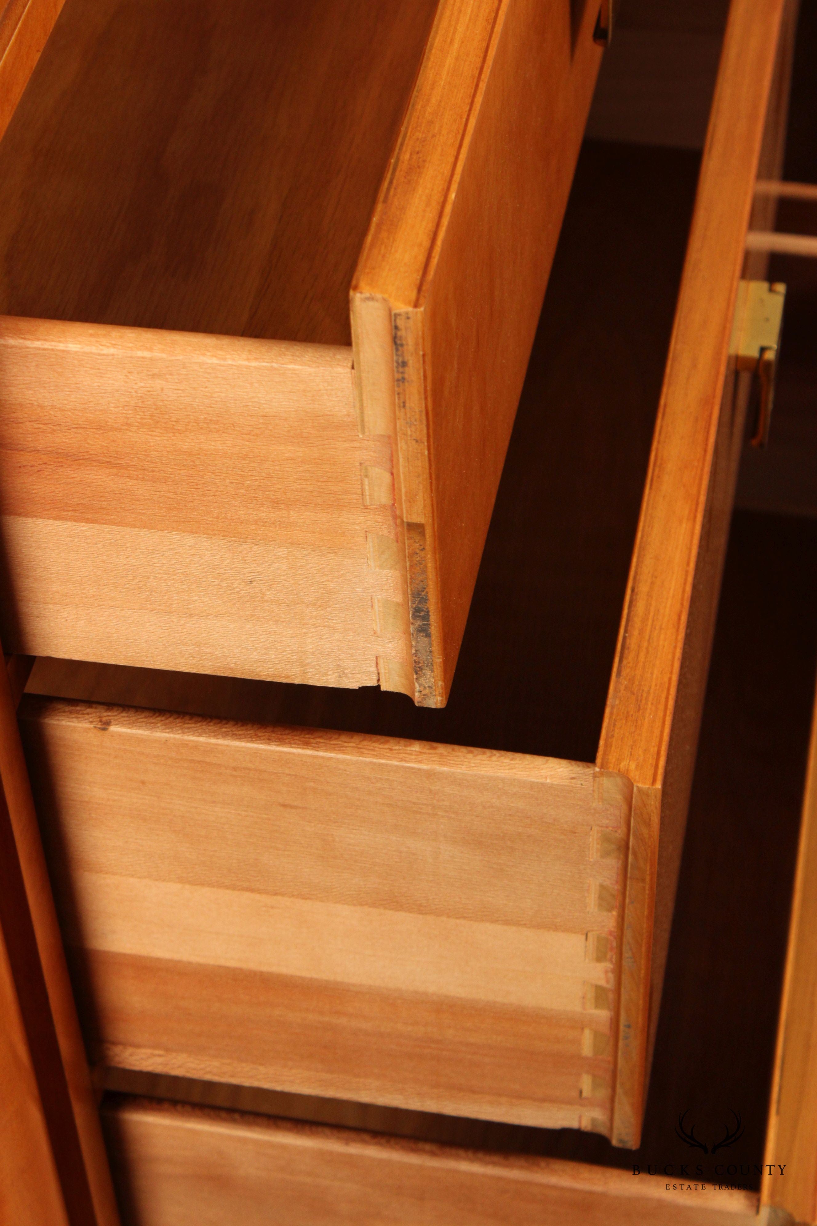 Hickory White Genesis Collection Biedermeier Style Triple Dresser