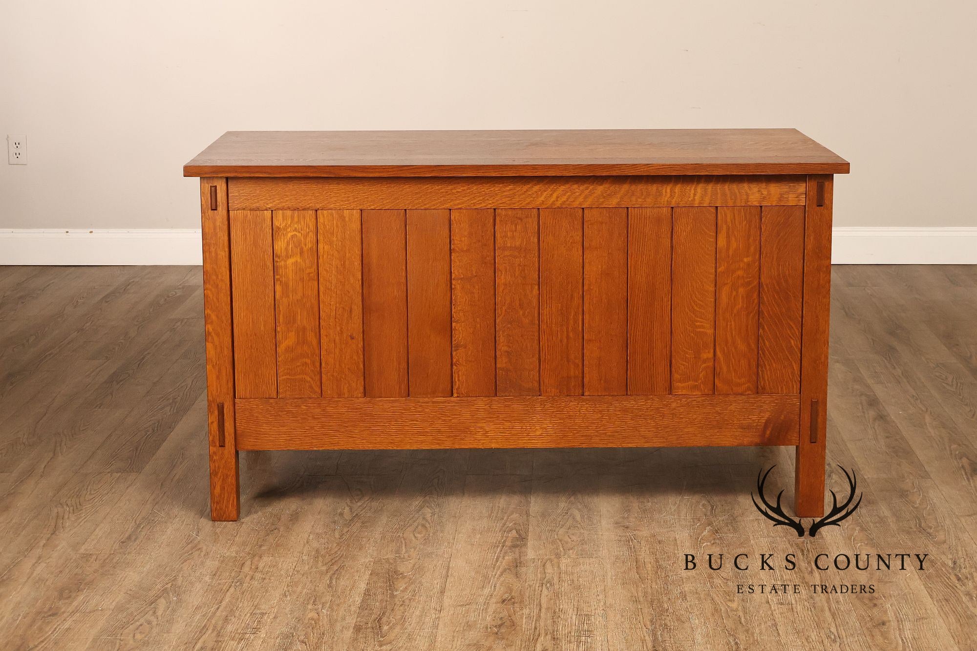 Stickley Mission Collection Oak Executive Desk