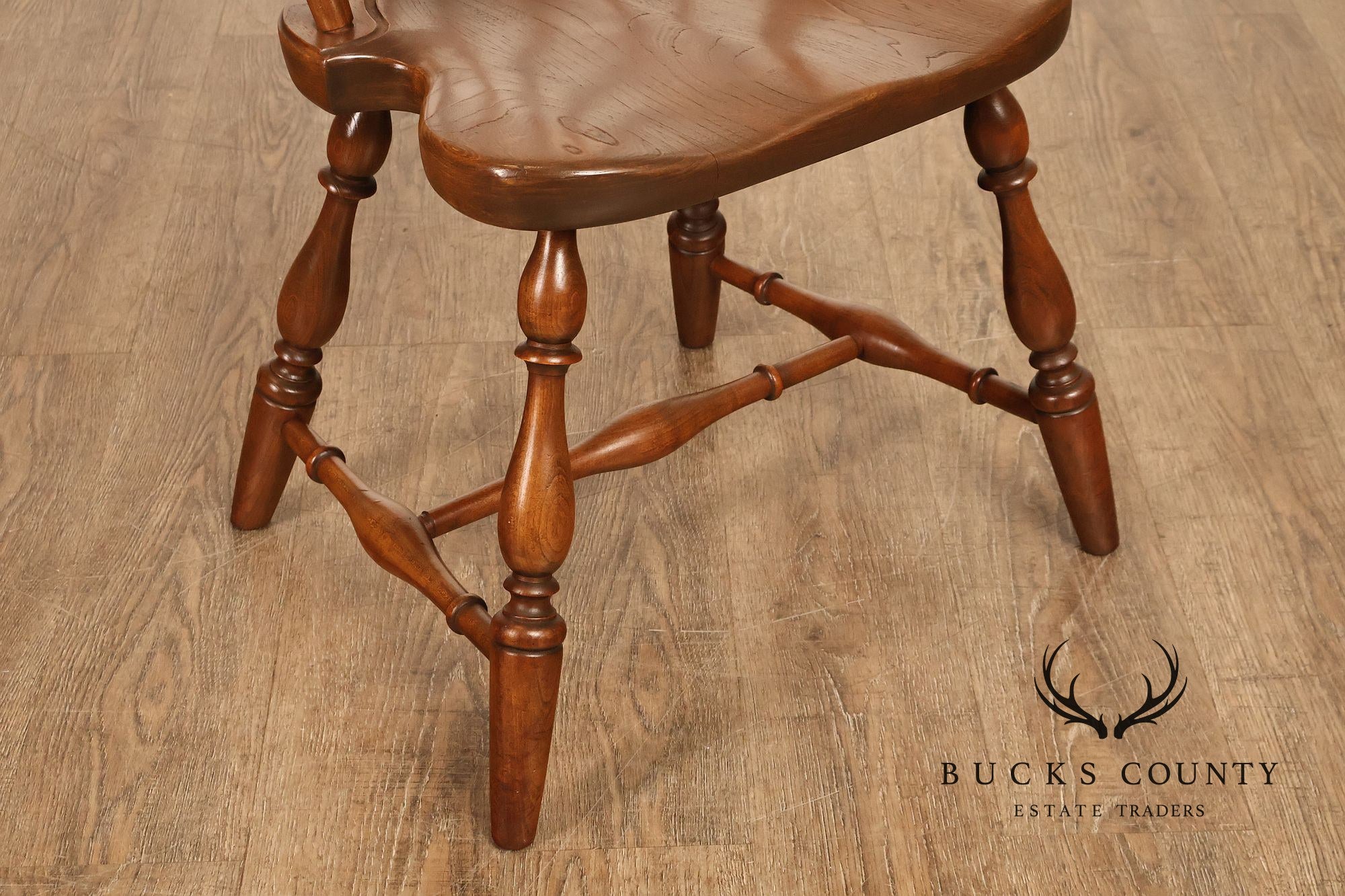 Harden Pair of Mixed Woods Windsor Side Dining Chairs