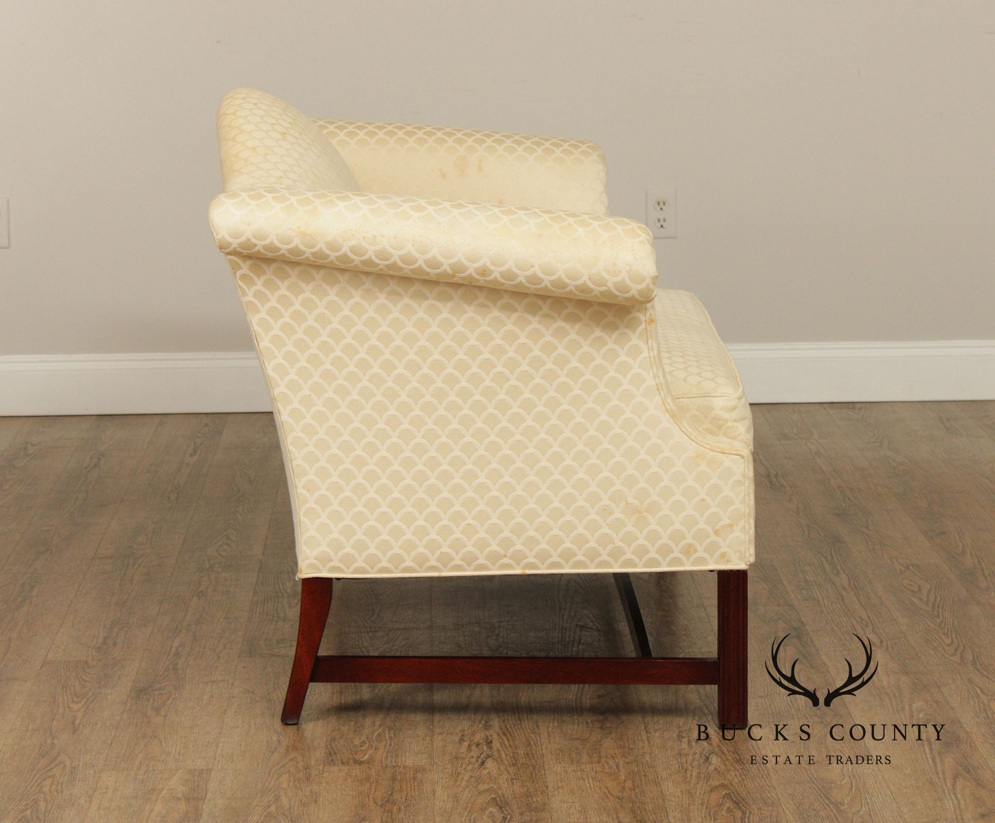 Hickory Chair Chippendale Style Pair Of Upholstered Loveseats Frames