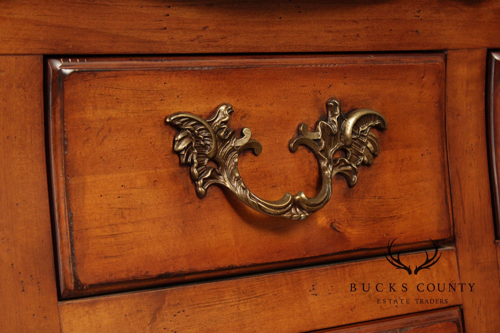 Century Furniture 'Charleux' Bombe Triple Dresser