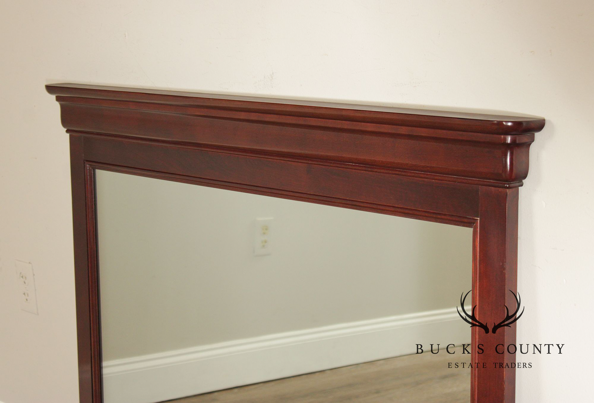 Stickley La Rochelle Louis Philippe Style Cherry Wall Mirror