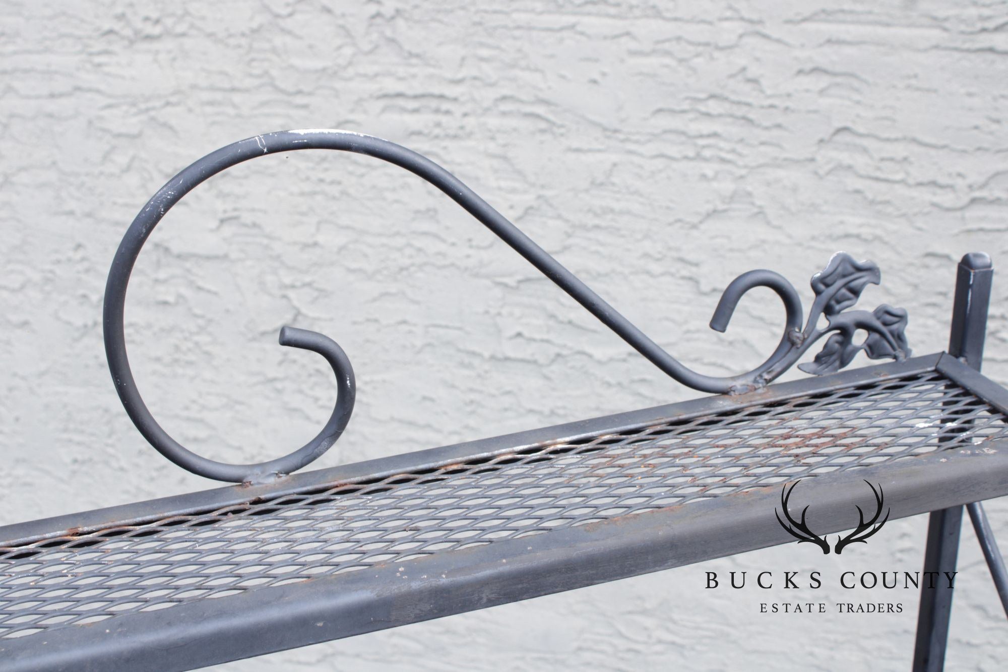 French Style Wrought Iron Three-Tier Outdoor Baker's Rack