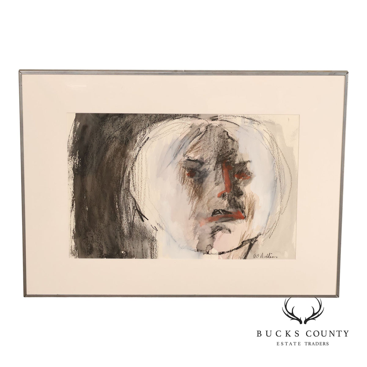 Anne Cooper Dobbins Mixed Media, '1 Ways of Seeing Oneself'