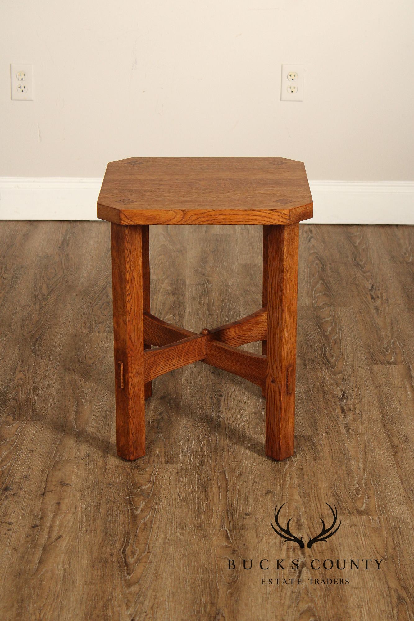 Stickley Mission Collection Oak Tabouret