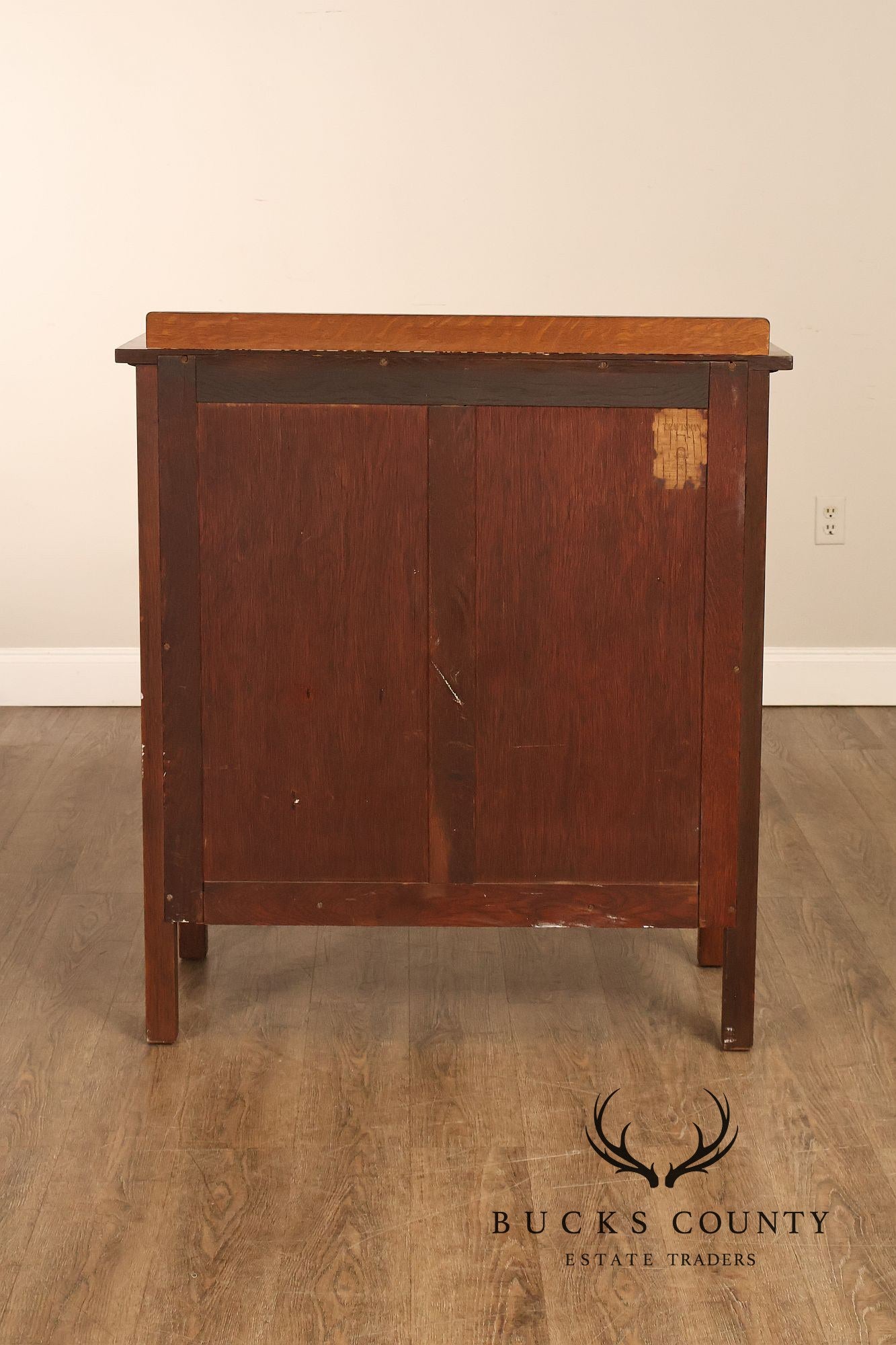 Antique Gustav Stickley Mission Oak Chest Of Drawers #909