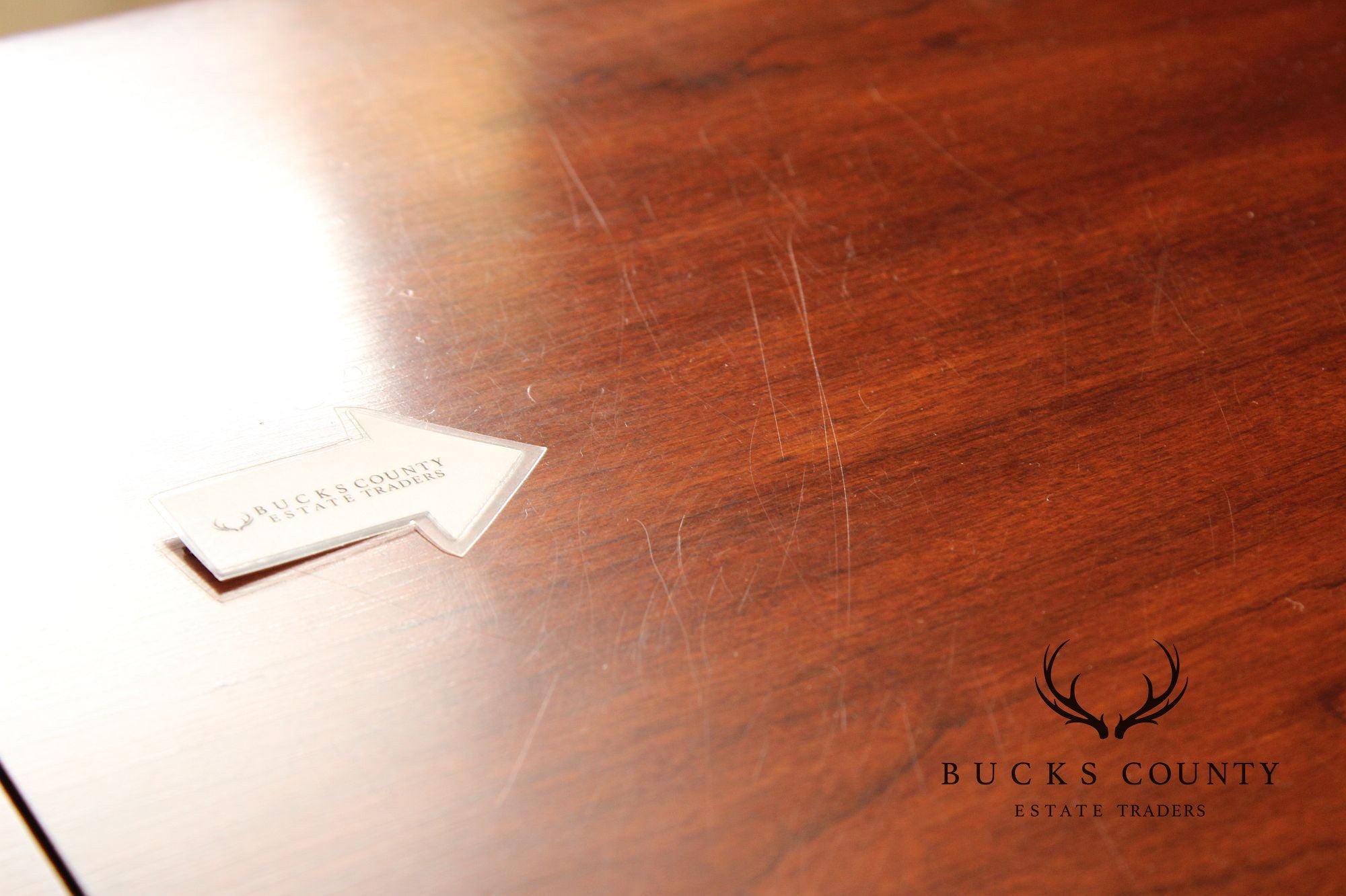 Henkel Harris Chippendale Style Cherry Flip-Top Server Bar Cart