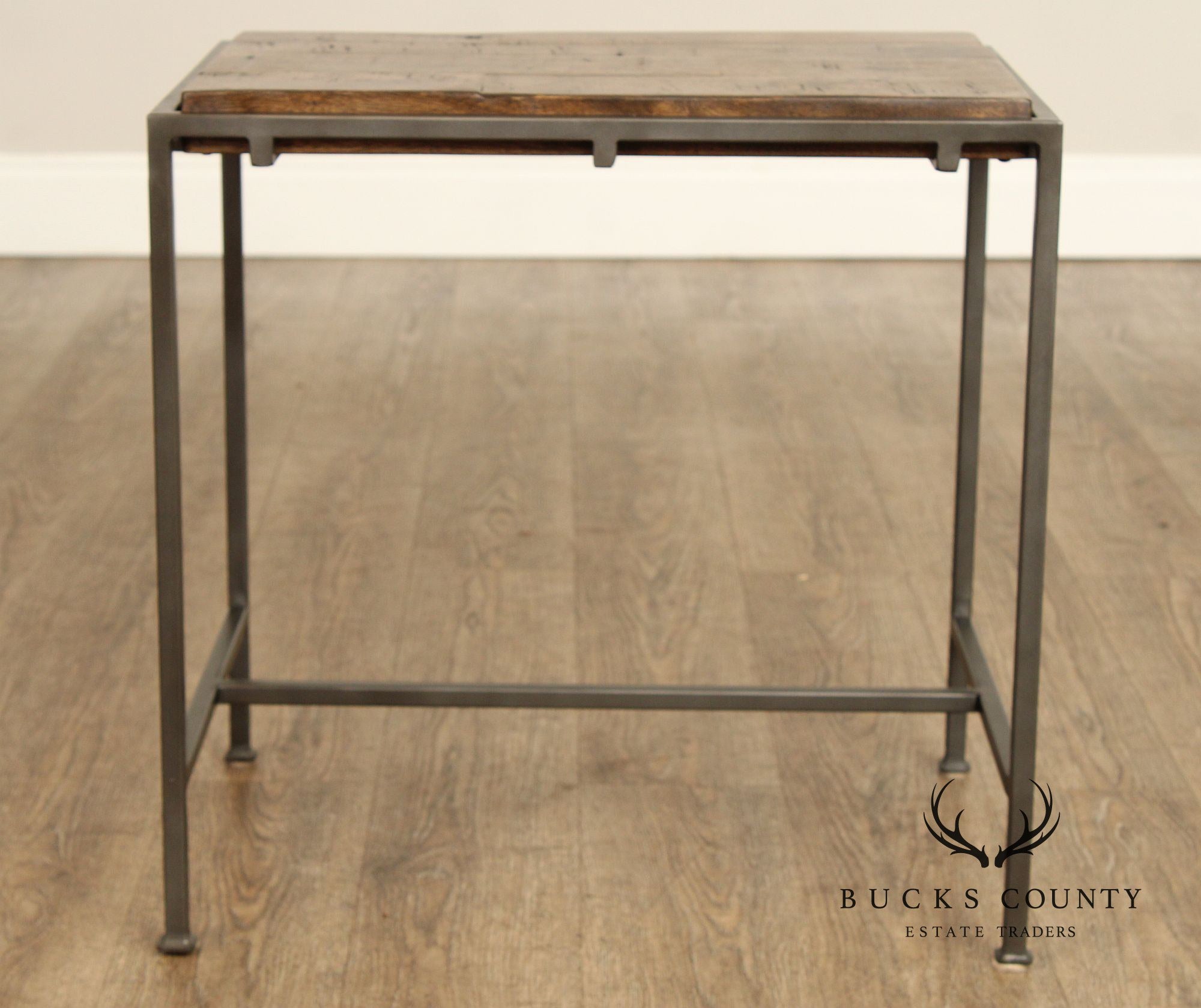 Industrial Style 'Simien' Iron End Table