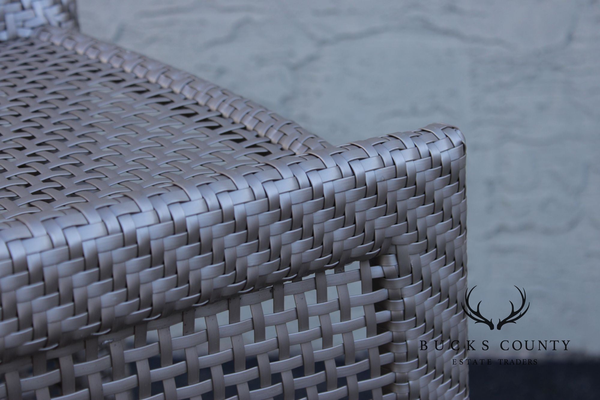 Dedon Contemporary Outdoor Patio Bar Cart