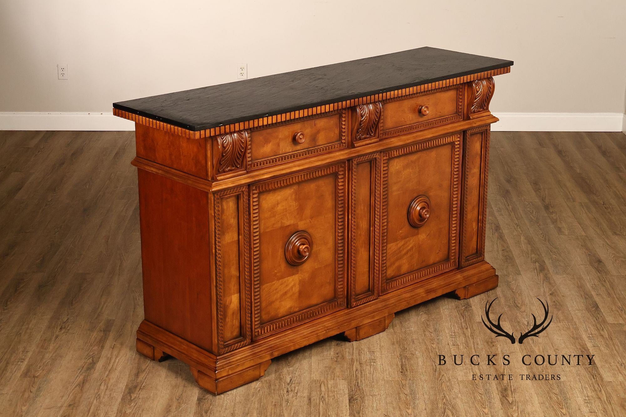 Century Furniture Chatsworth Collection Slate Top Sideboard Credenza