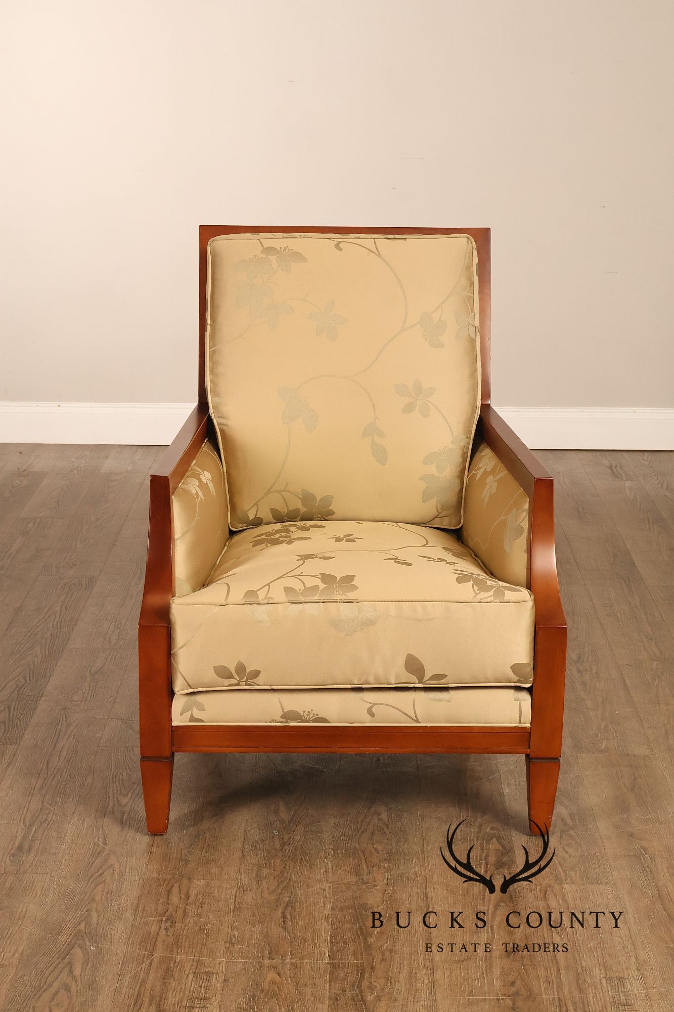 Thomasville Contemporary Pair of Lounge Armchairs