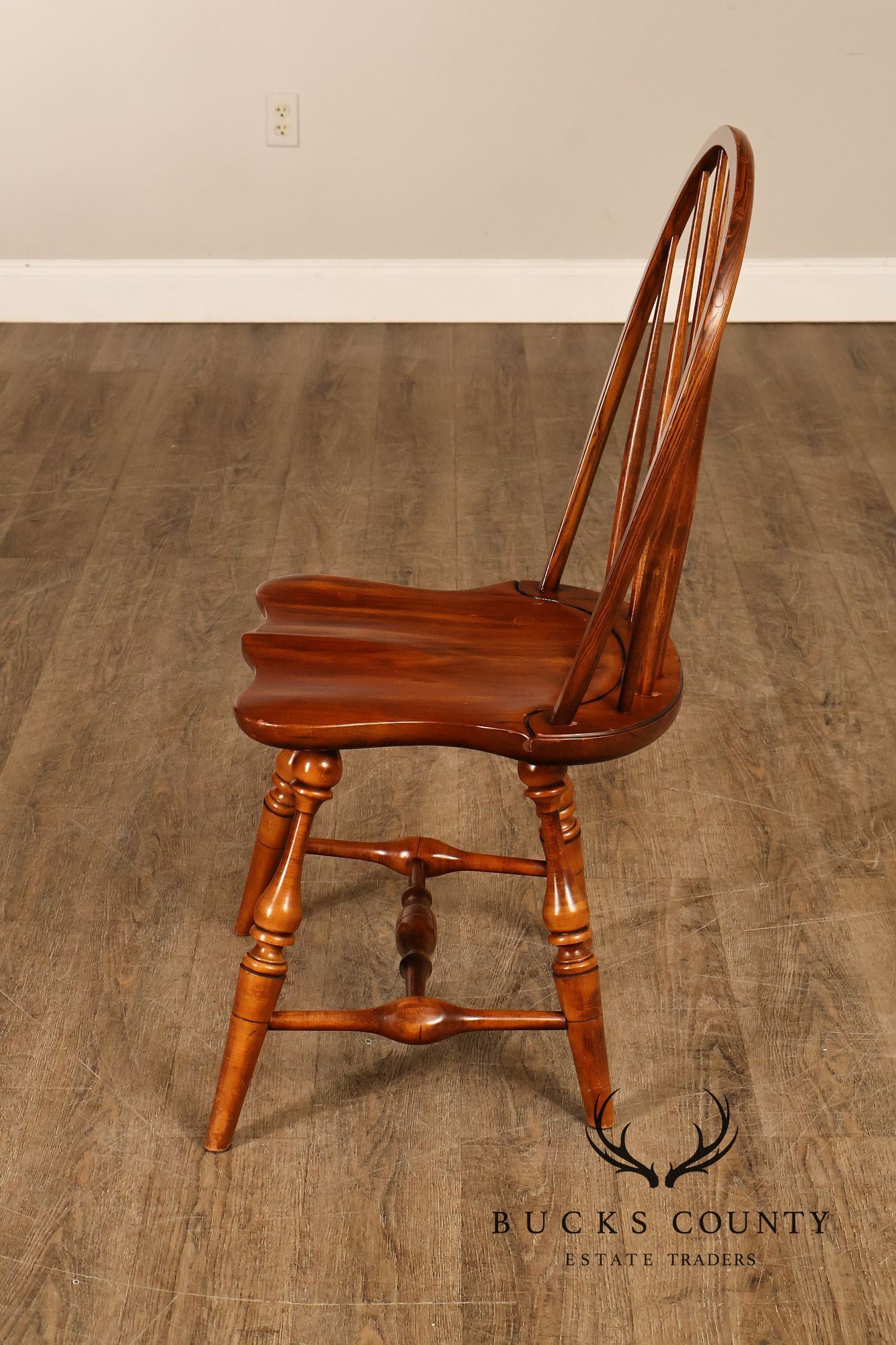 Frederick Duckloe Set of Four Windsor Dining Chairs