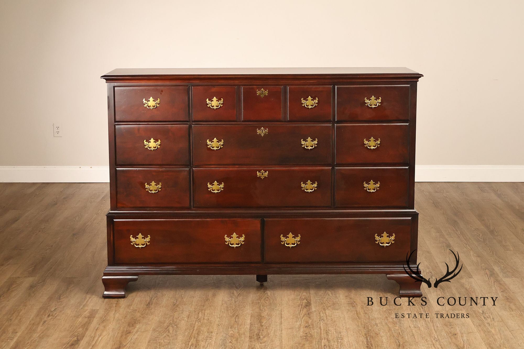 Kincaid Traditional Cherry Eleven Drawer Dresser