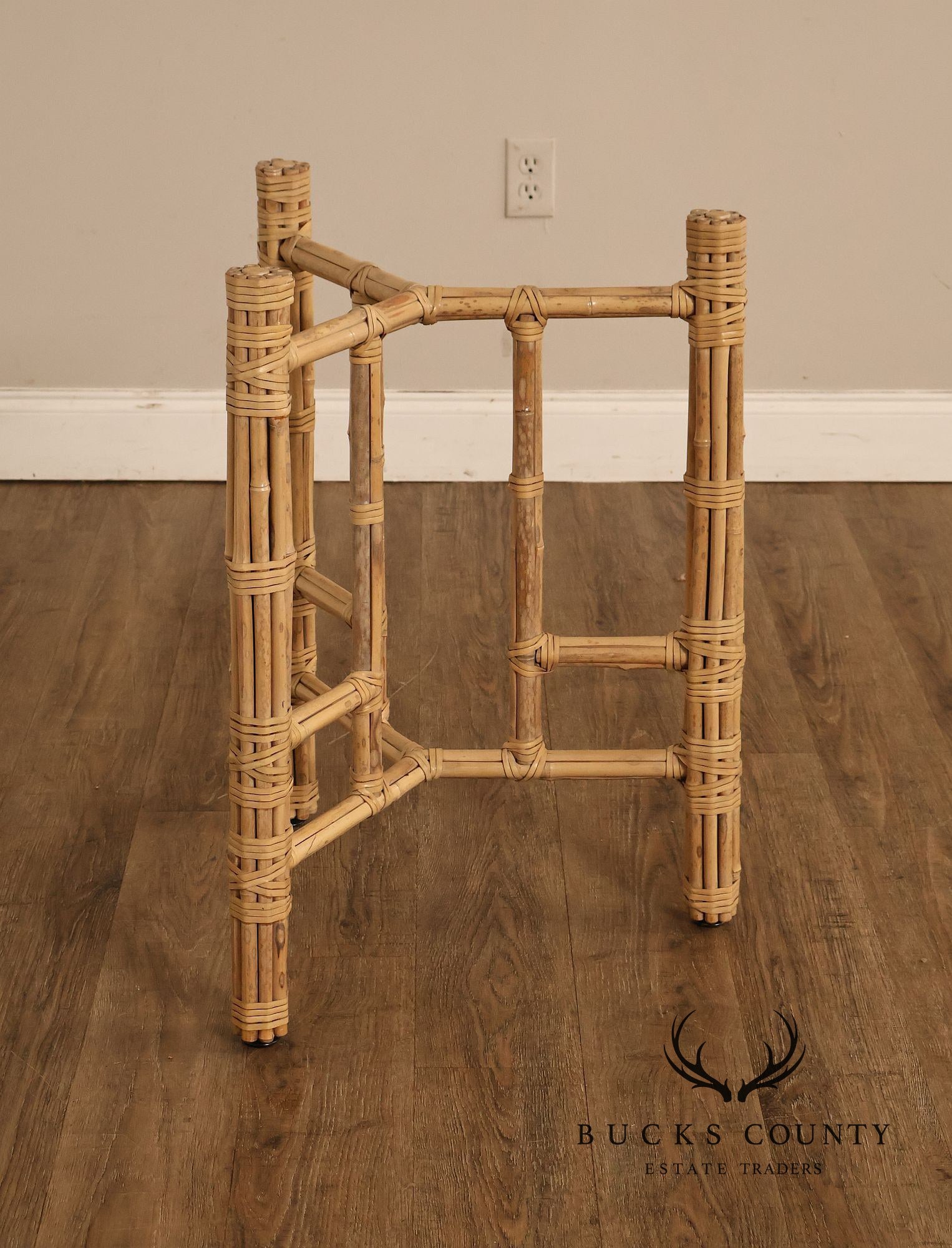 McGuire Bamboo Rattan Table Base